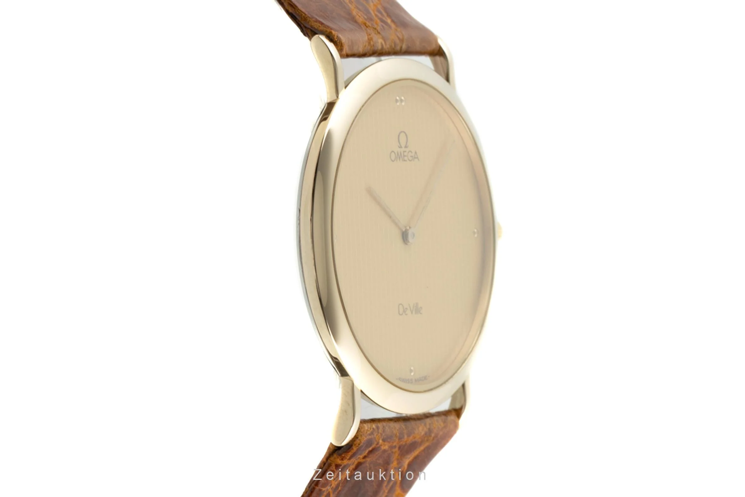 Omega De Ville gold-plated quartz unisex 191.0222  [2200461] - Image 7