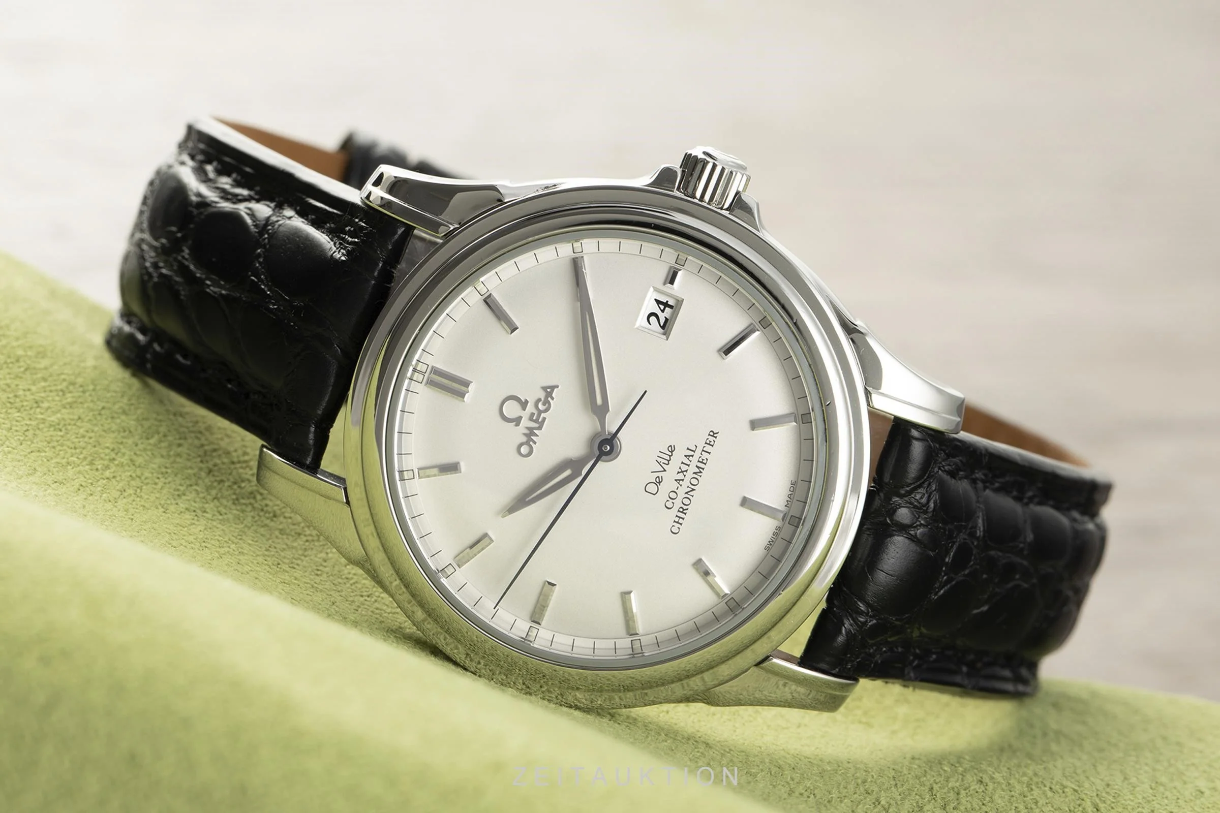 Omega De Ville steel automatic men's watch 168.1700  [2107288] - Image 2