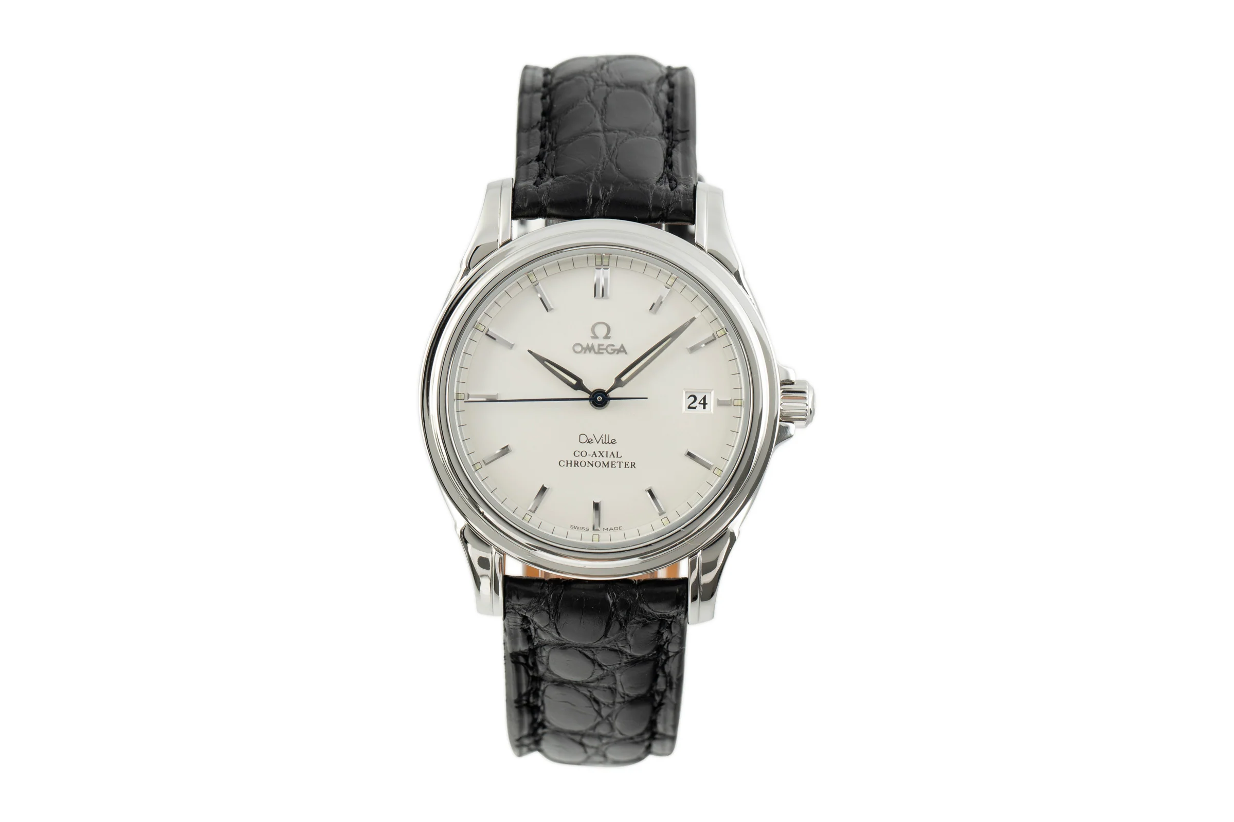 Omega De Ville steel automatic men's watch 168.1700  [2107288] - Image 4