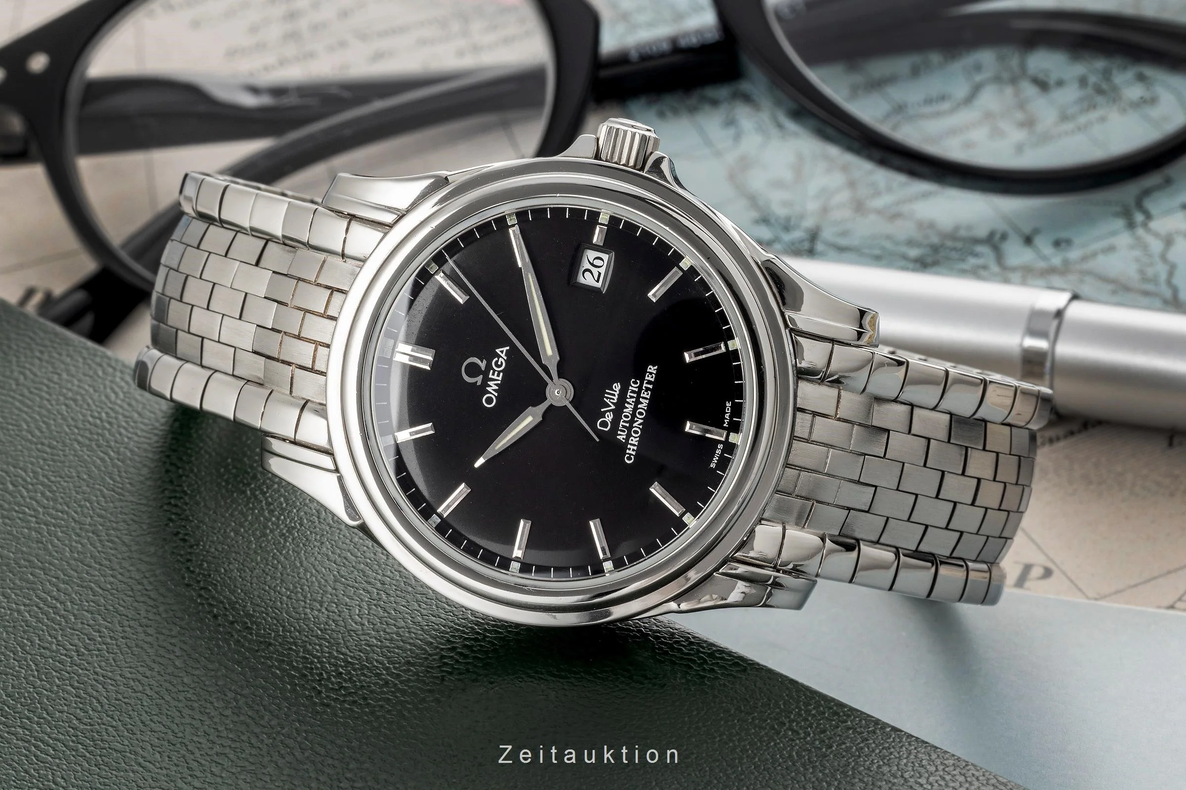 Omega De Ville steel automatic men's watch 168.1700, 4831.50.31 LP: 3200EUR  [2305620] - Image 2