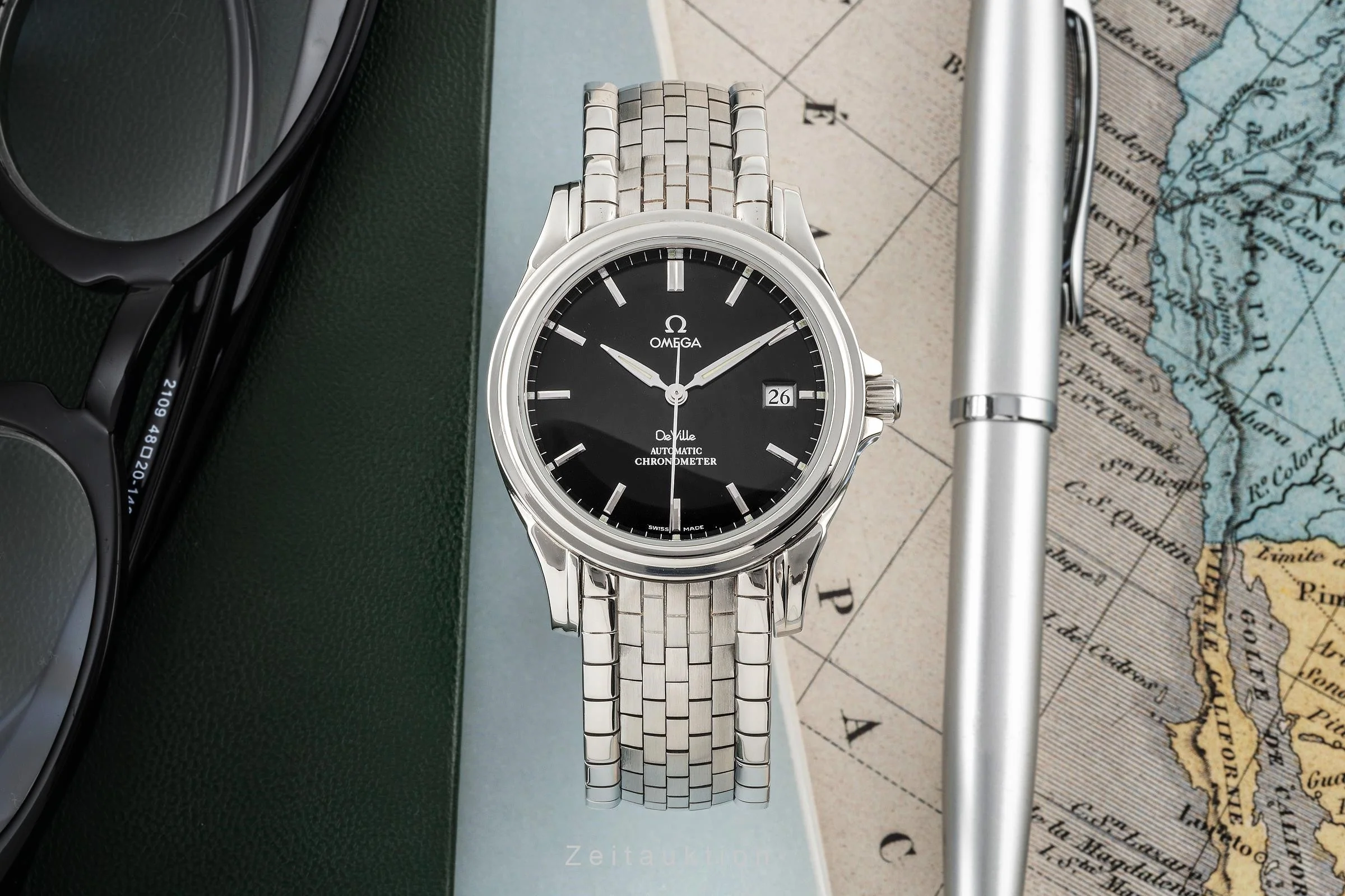 Omega De Ville steel automatic men's watch 168.1700, 4831.50.31 LP: 3200EUR  [2305620] - Image 3