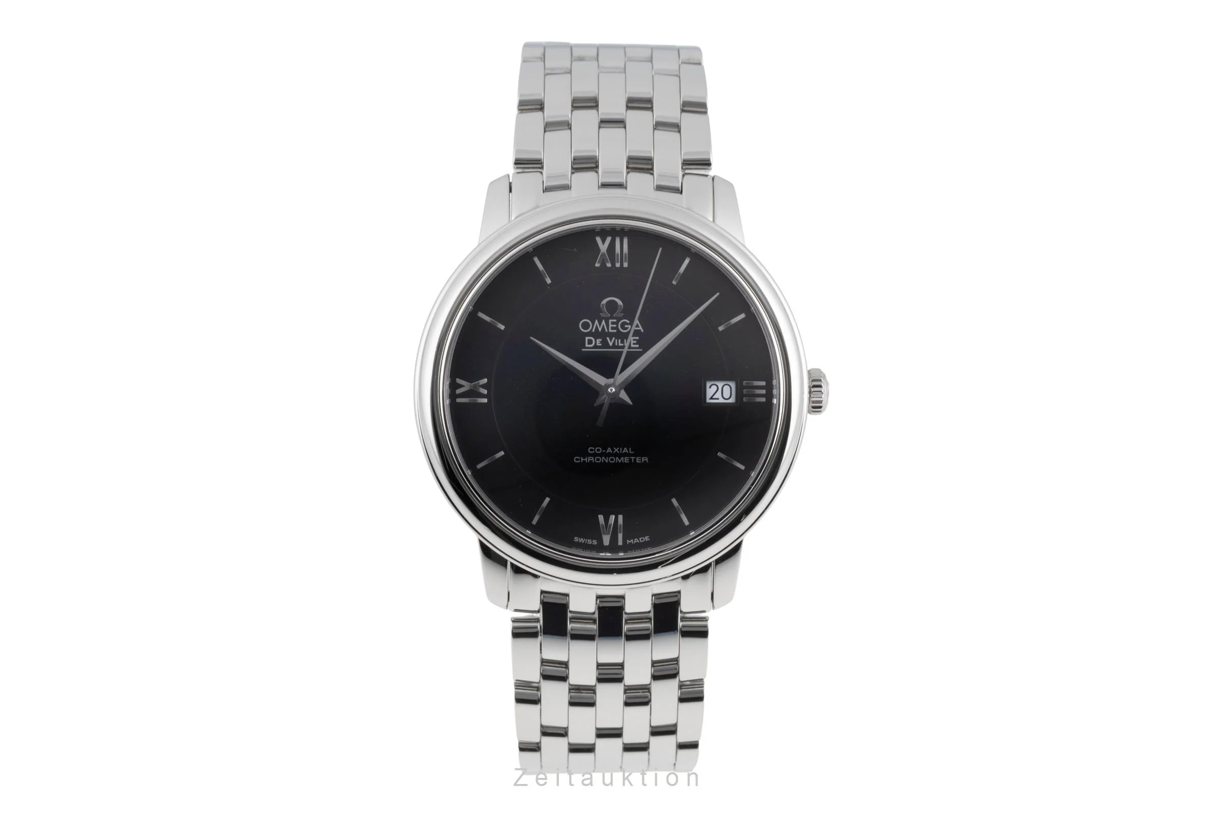 Omega De Ville steel automatic men's watch 424.10.37.20.01.001 LP: 4100EUR  [2507095] - Image 5