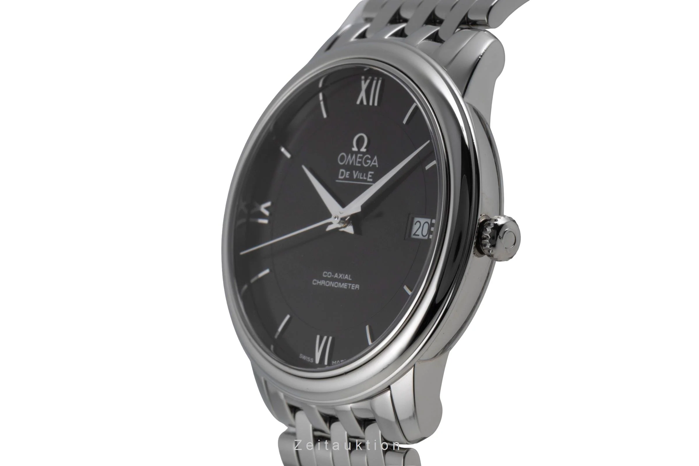 Omega De Ville steel automatic men's watch 424.10.37.20.01.001 LP: 4100EUR  [2507095] - Image 7