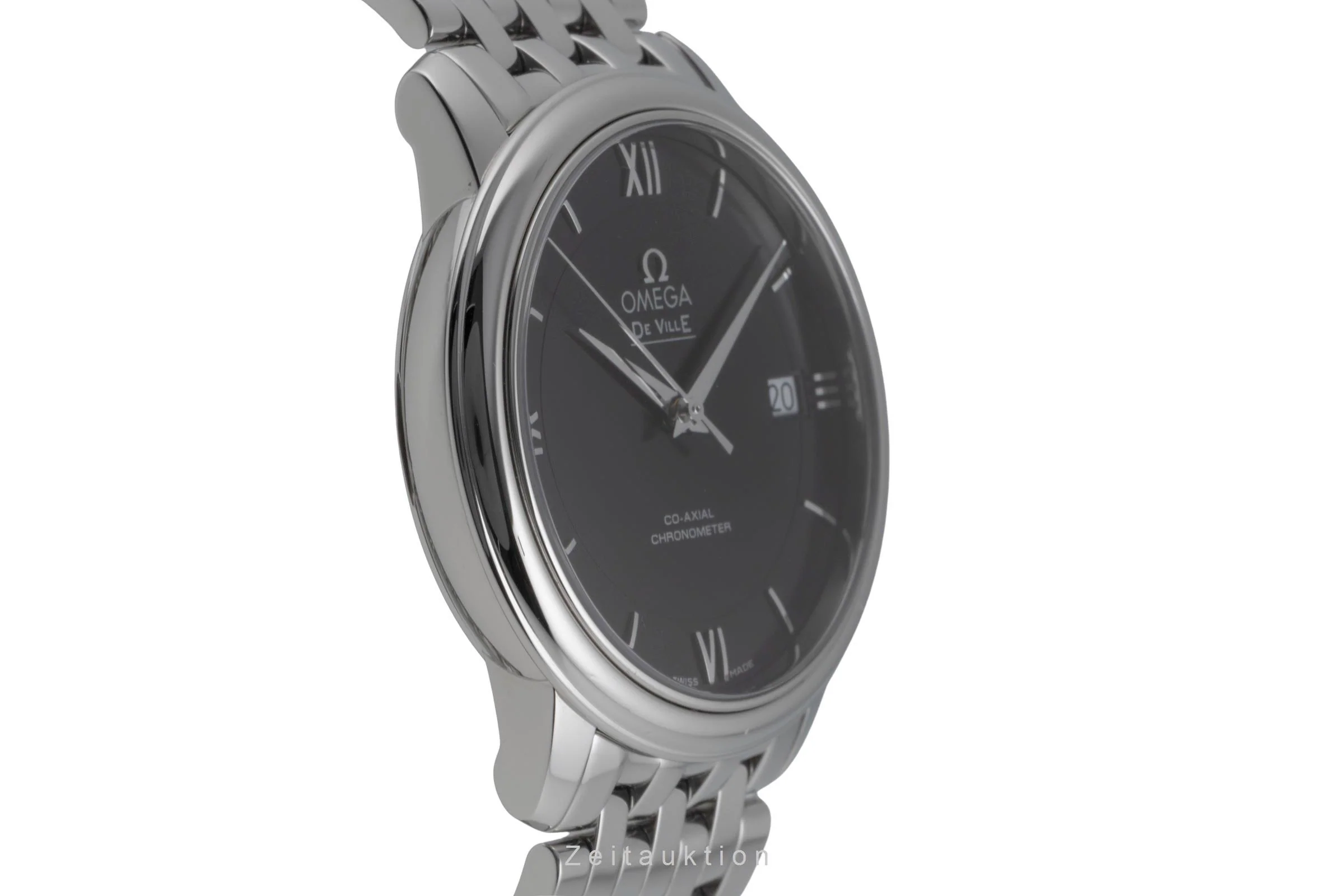 Omega De Ville steel automatic men's watch 424.10.37.20.01.001 LP: 4100EUR  [2507095] - Image 8