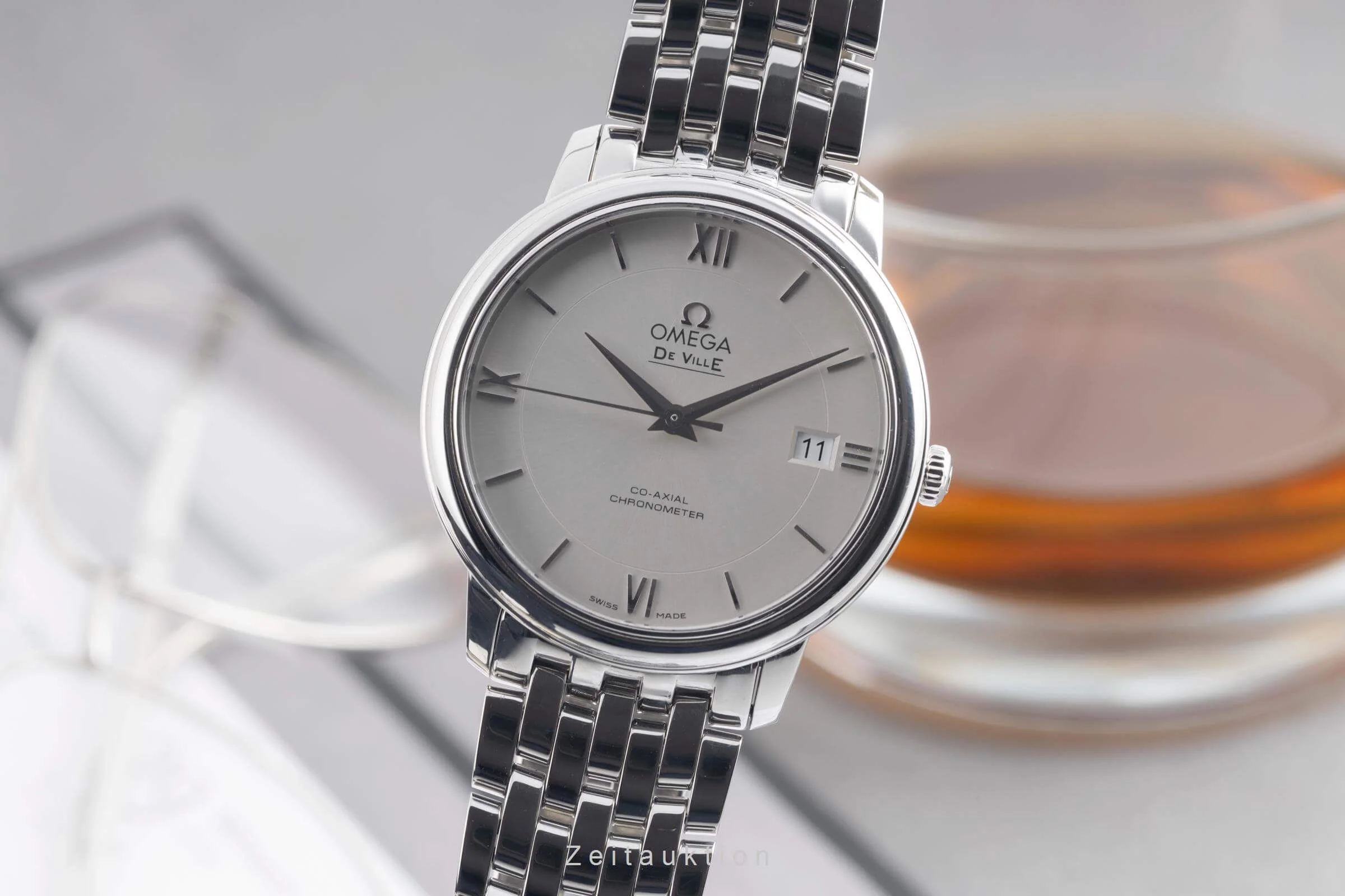 Omega De Ville steel automatic men's watch 424.10.37.20.02.001  [2501355] - Image 2