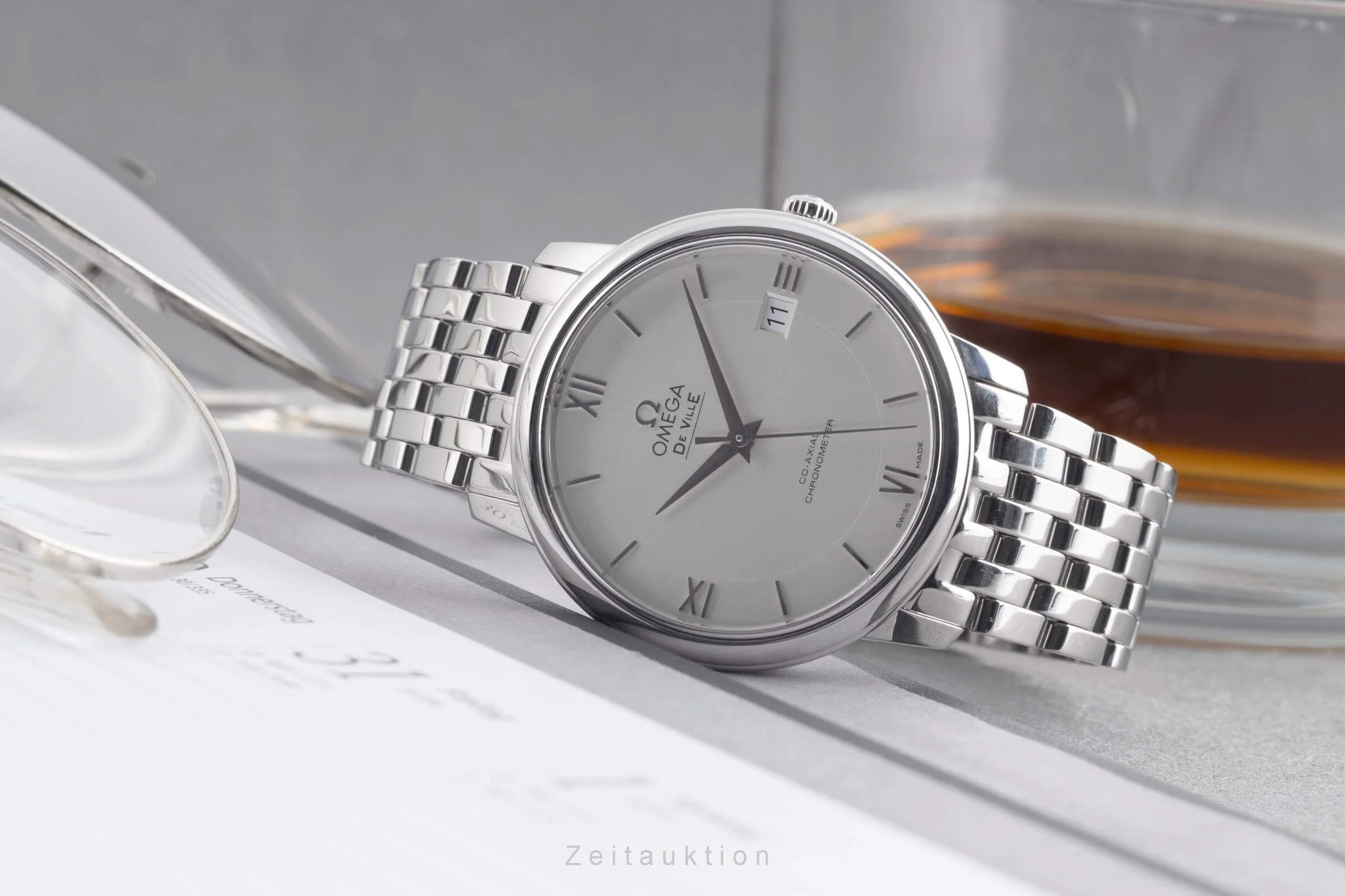 Omega De Ville steel automatic men's watch 424.10.37.20.02.001  [2501355] - Image 3