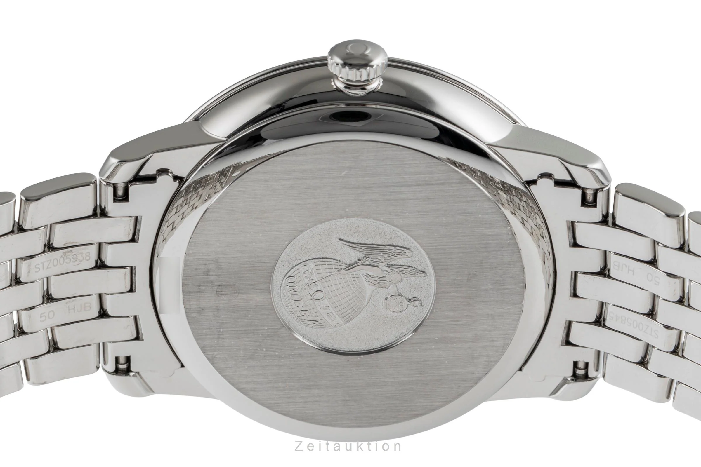 Omega De Ville steel automatic men's watch 424.10.40.20.02.006 LP: 4100EUR  [2503879] - Image 11