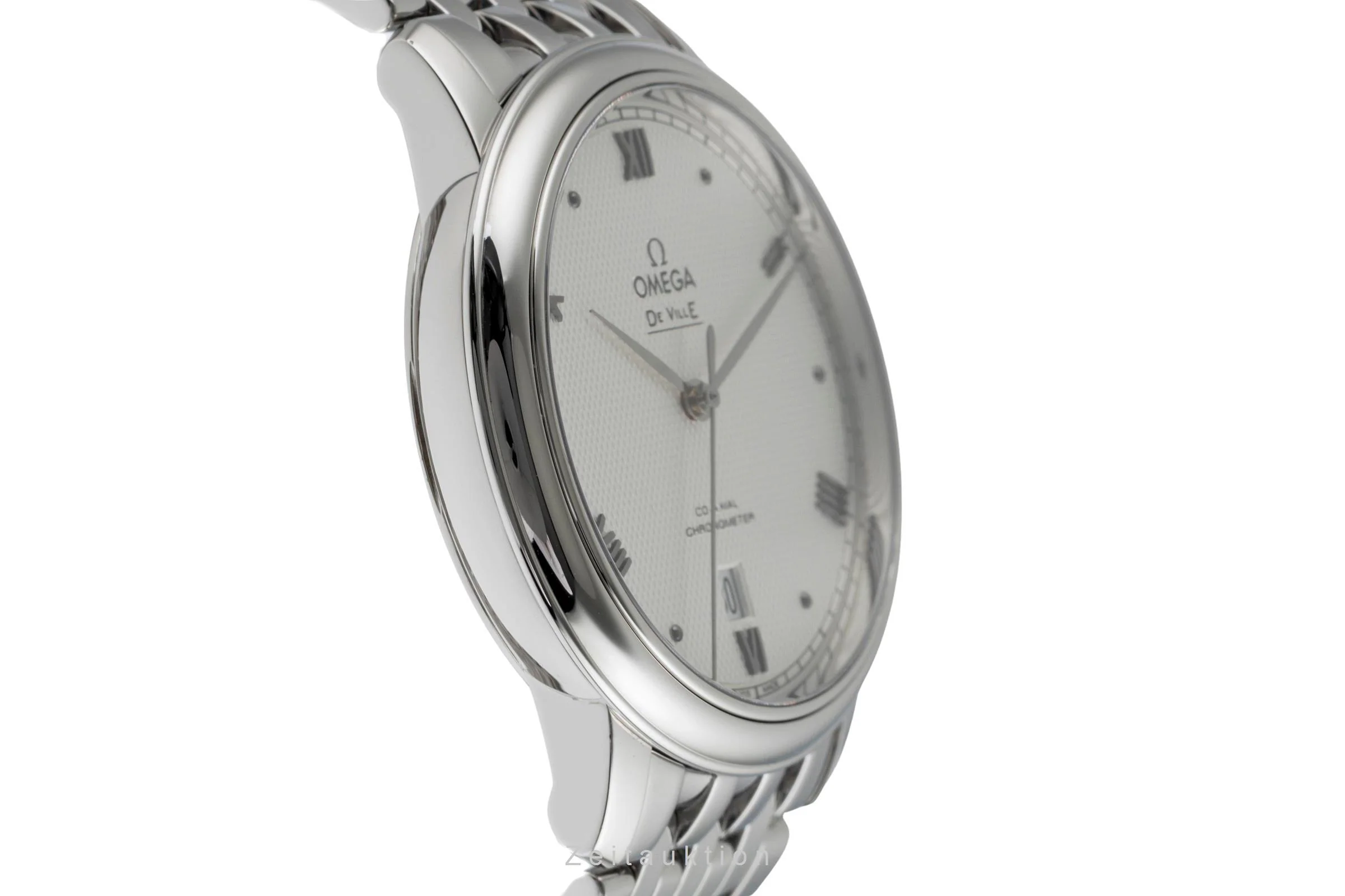Omega De Ville steel automatic men's watch 424.10.40.20.02.006 LP: 4100EUR  [2503879] - Image 8