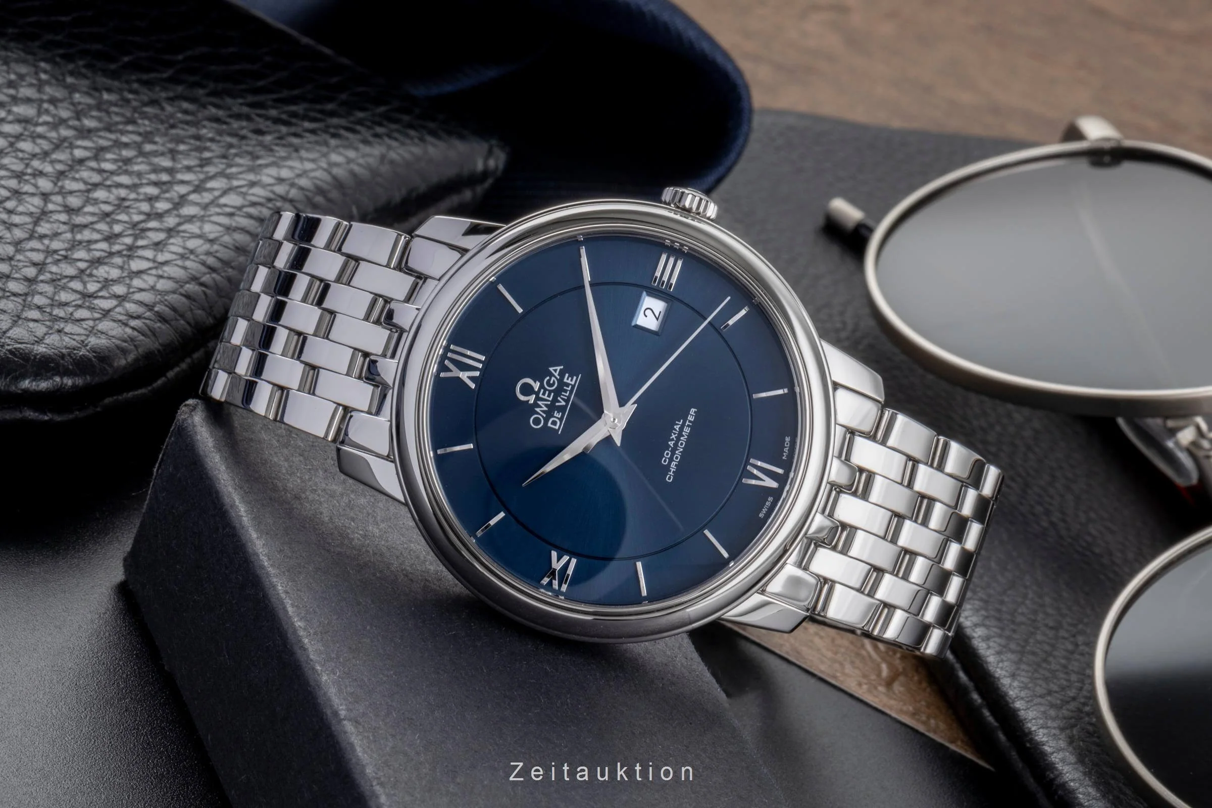 Omega De Ville steel automatic men's watch 424.10.40.20.03.001 LP: 4100EUR  [2502004] - Image 3