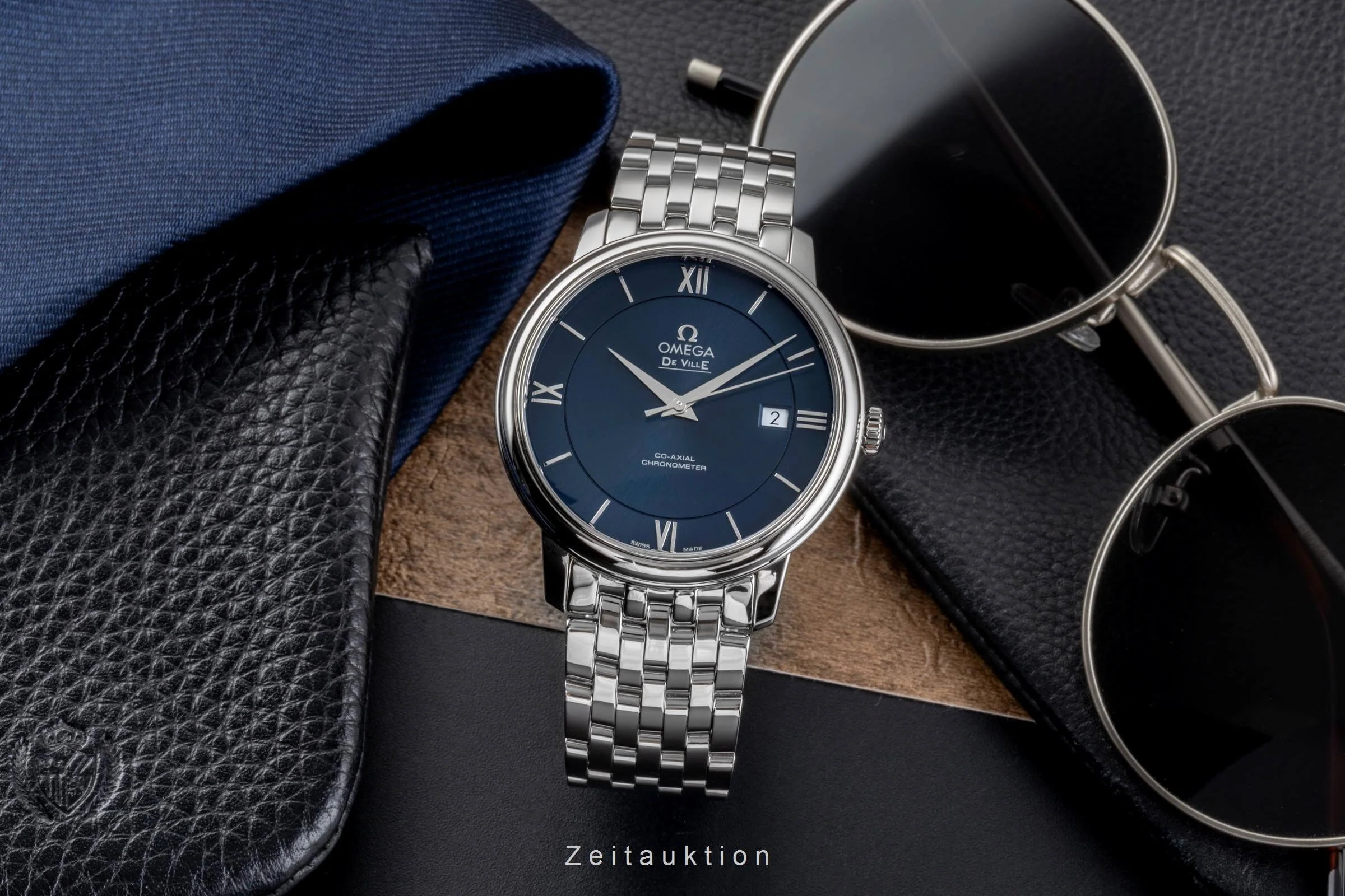 Omega De Ville steel automatic men's watch 424.10.40.20.03.001 LP: 4100EUR  [2502004] - Image 4