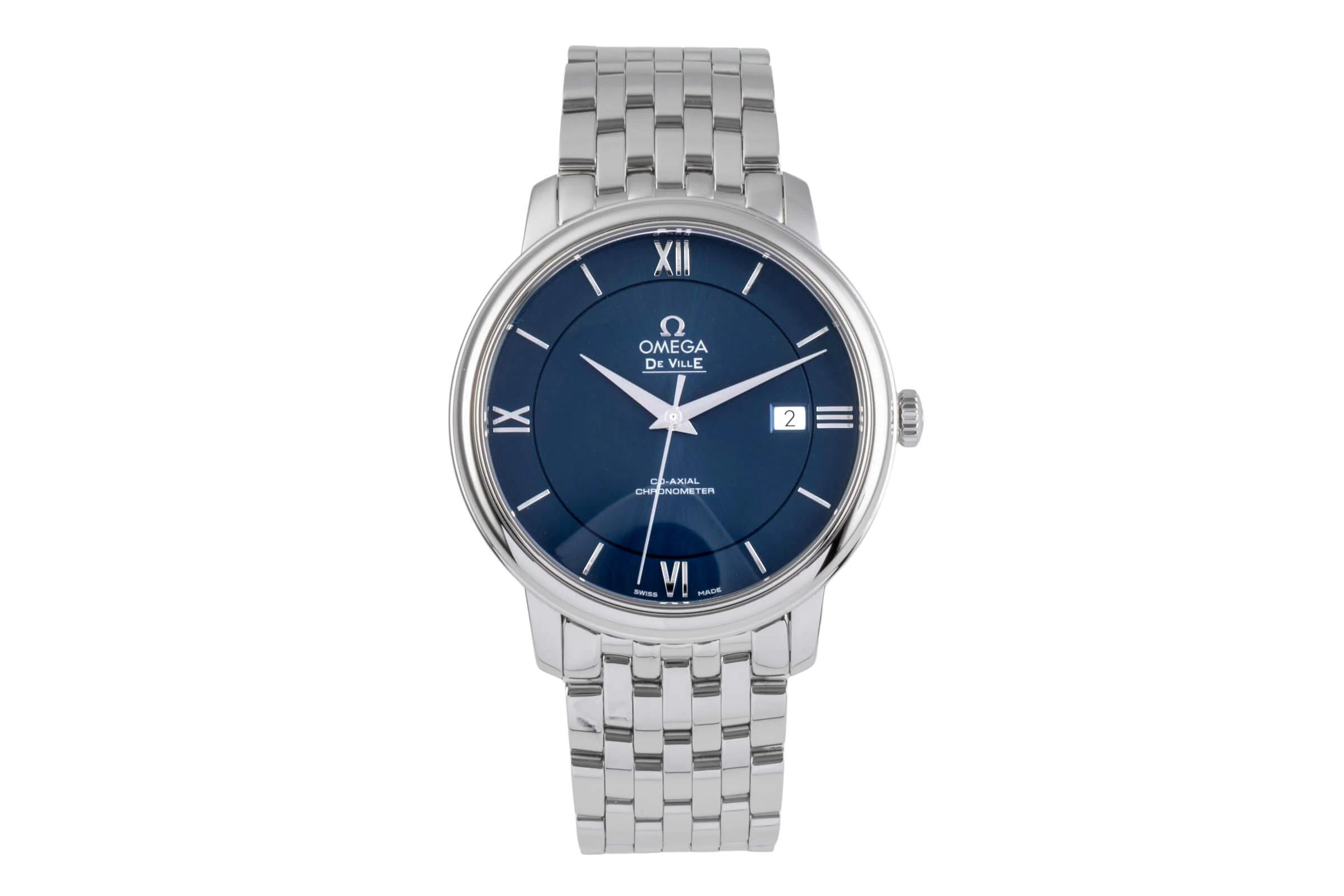 Omega De Ville steel automatic men's watch 424.10.40.20.03.001 LP: 4100EUR  [2502004] - Image 5