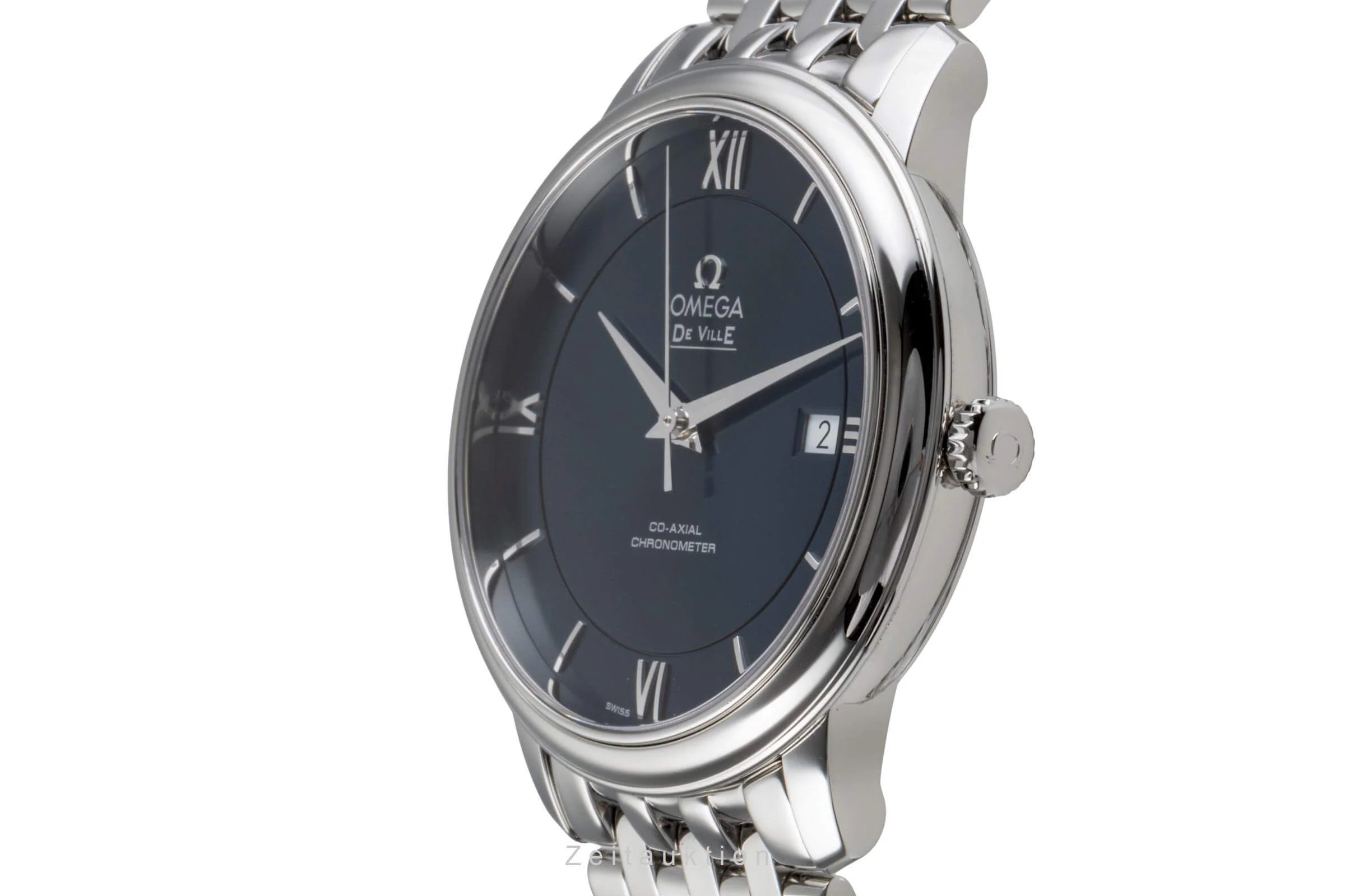 Omega De Ville steel automatic men's watch 424.10.40.20.03.001 LP: 4100EUR  [2502004] - Image 7