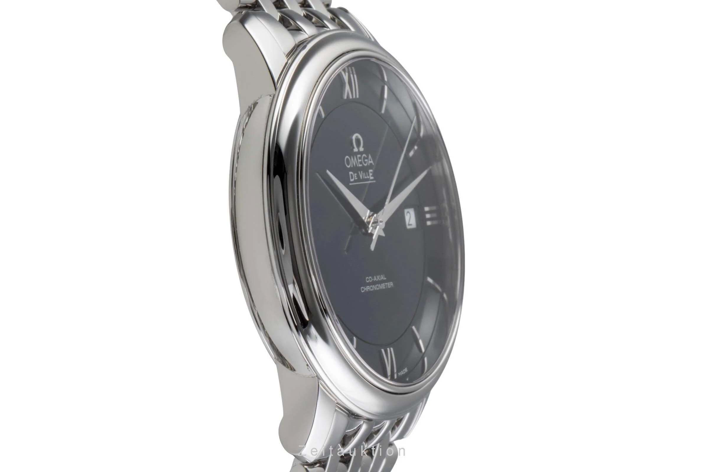Omega De Ville steel automatic men's watch 424.10.40.20.03.001 LP: 4100EUR  [2502004] - Image 8