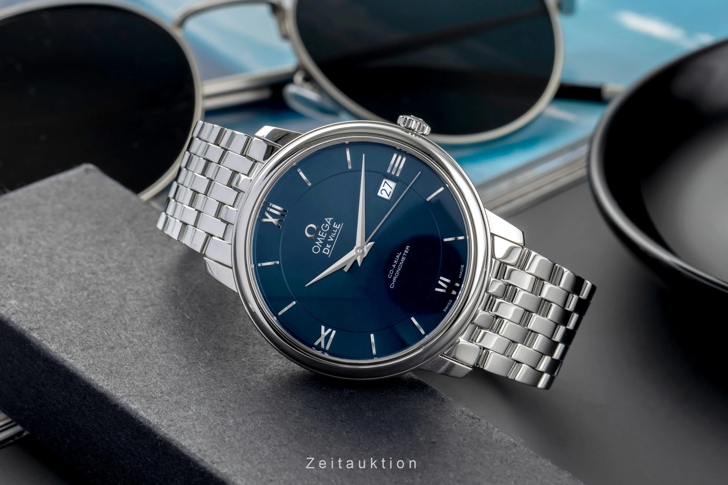 Omega De Ville steel automatic men's watch 424.10.40.20.03.001 LP: 4100EUR  [2504473] - Image 3