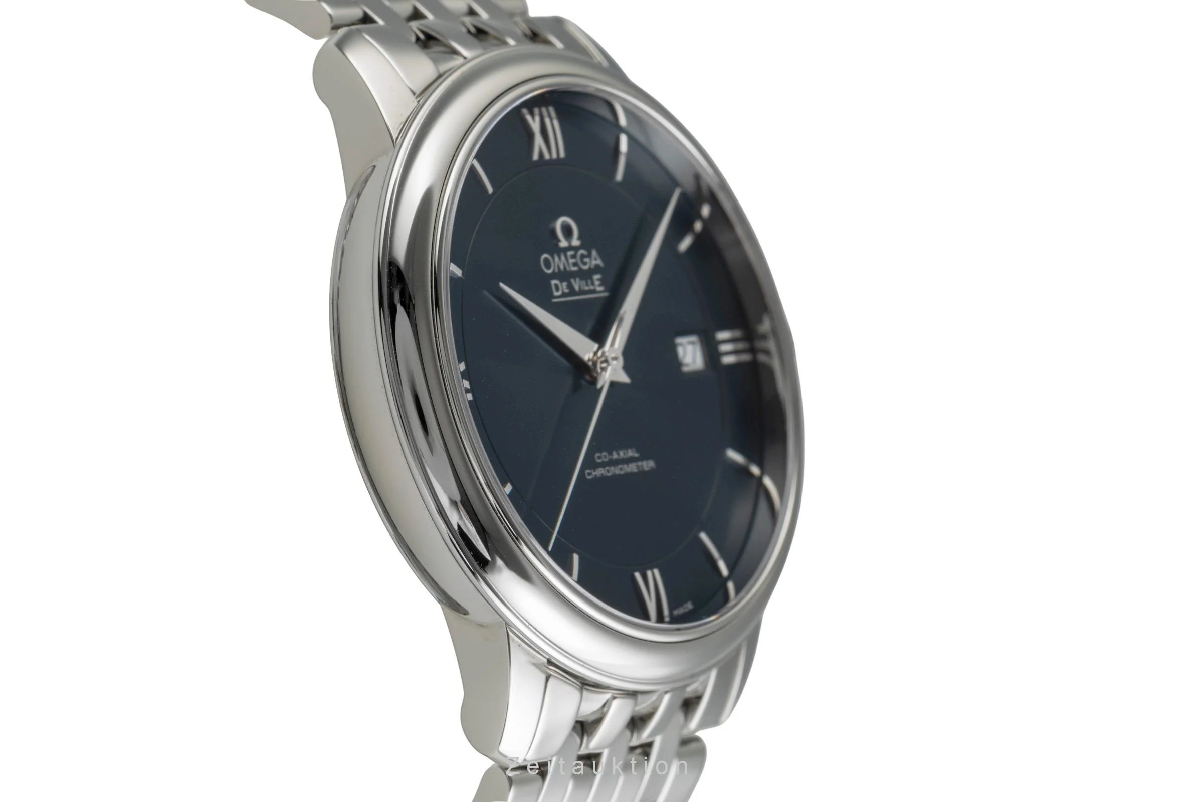 Omega De Ville steel automatic men's watch 424.10.40.20.03.001 LP: 4100EUR  [2504473] - Image 8