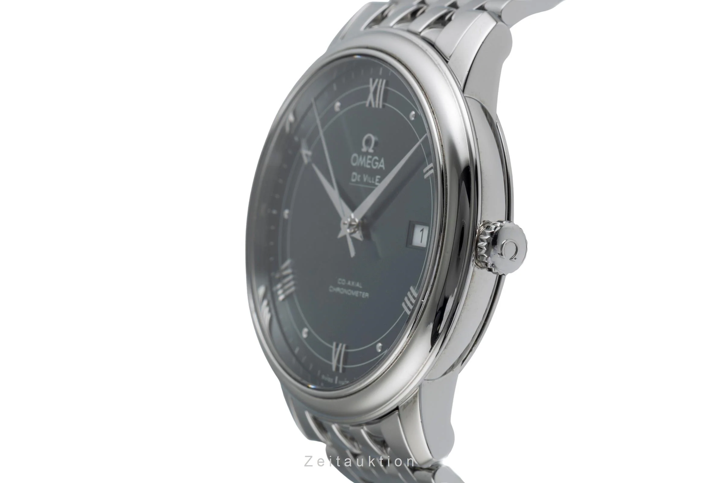 Omega De Ville steel automatic men's watch 424.10.40.20.03.002 LP: 4100EUR  [2504438] - Image 7