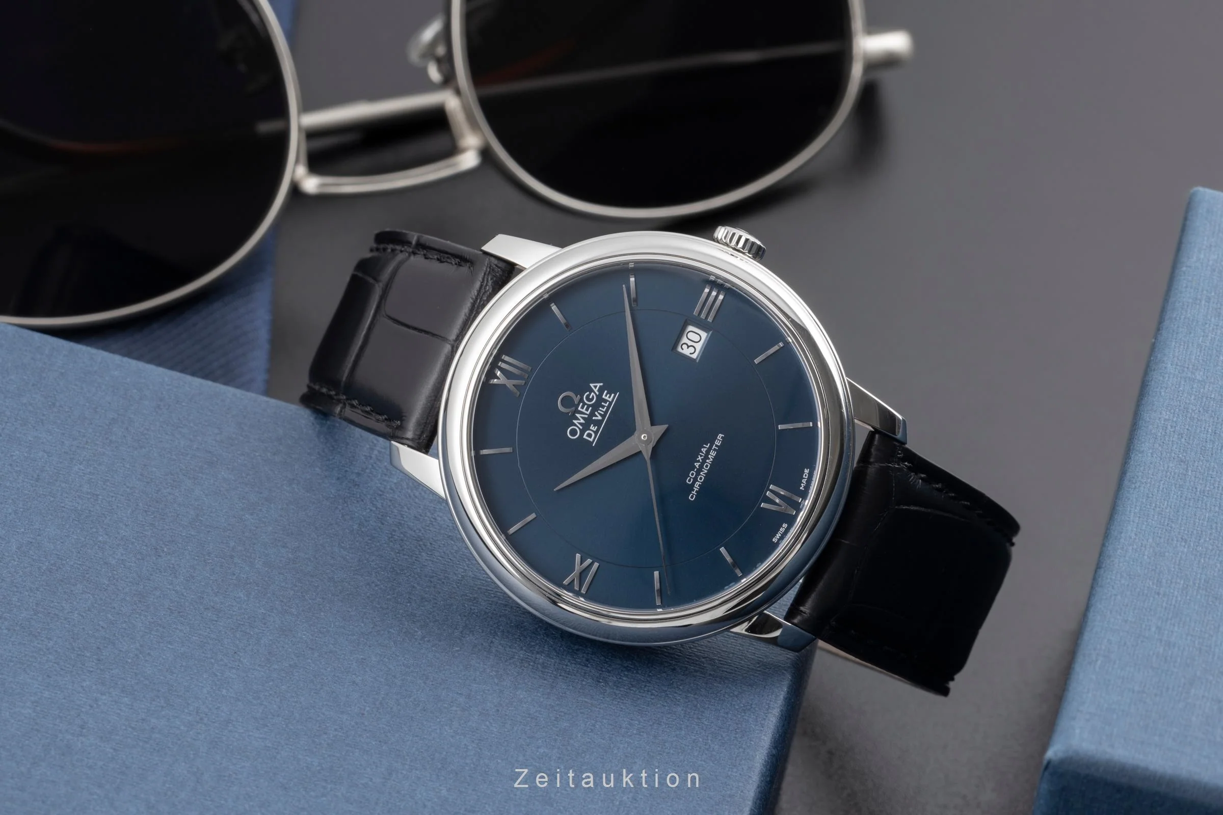 Omega De Ville steel automatic men's watch 424.13.40.20.03.001 LP: 3500EUR  [2505237] - Image 3
