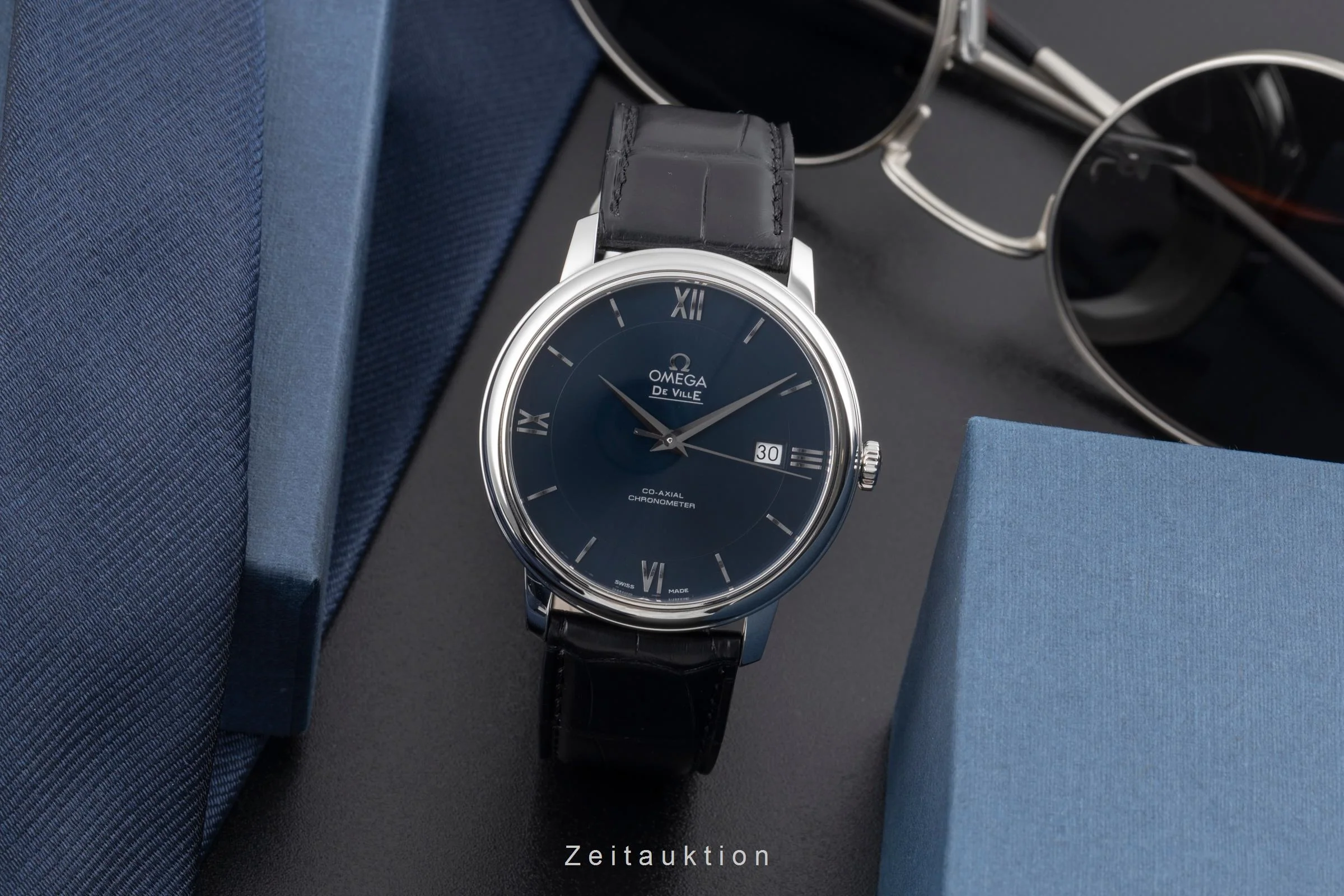 Omega De Ville steel automatic men's watch 424.13.40.20.03.001 LP: 3500EUR  [2505237] - Image 4