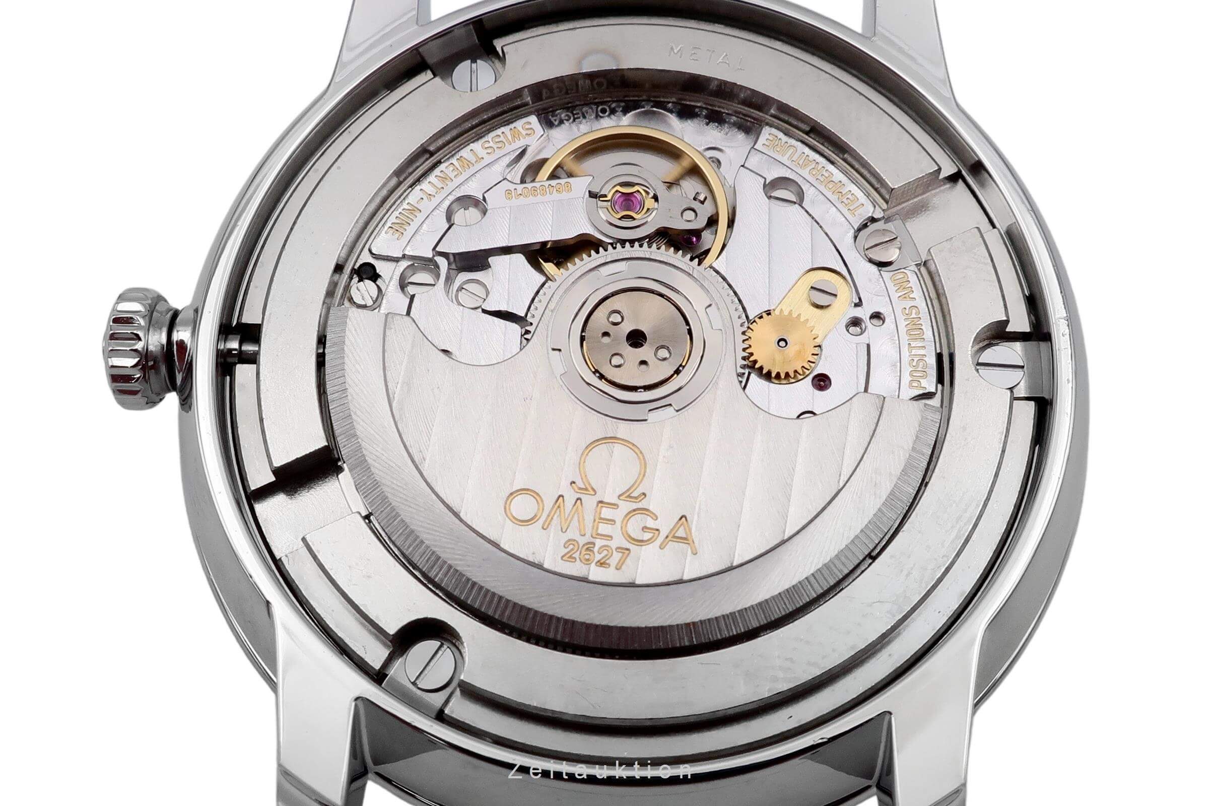 Omega De Ville steel automatic men's watch 424.13.40.21.01.001 LP: 6200EUR  [2502113] - Image 15