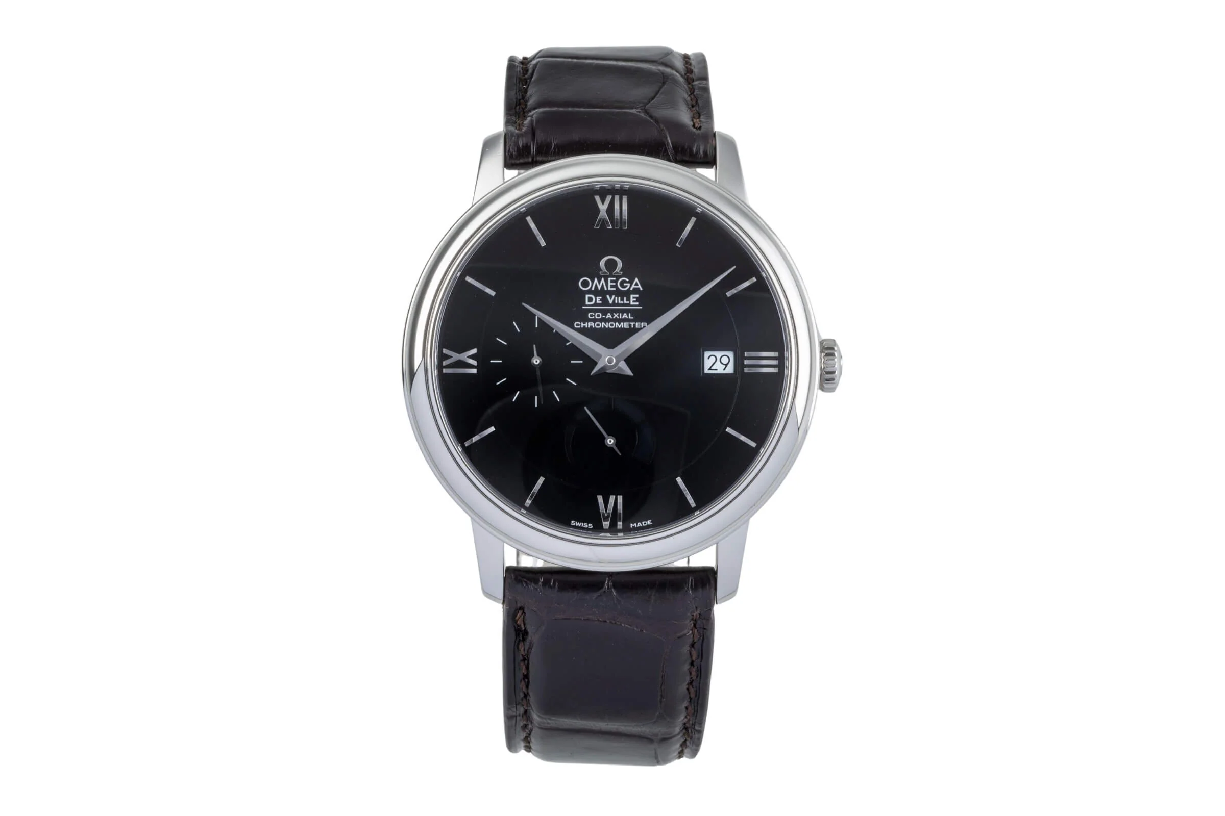 Omega De Ville steel automatic men's watch 424.13.40.21.01.001 LP: 6200EUR  [2502113] - Image 5