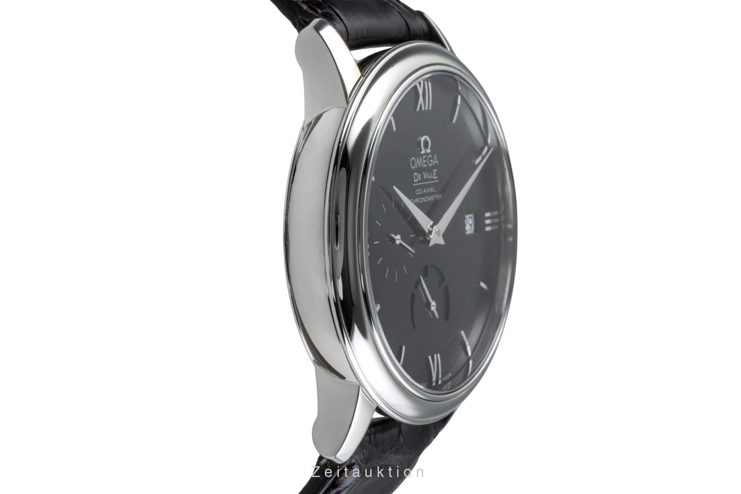 Omega De Ville steel automatic men's watch 424.13.40.21.01.001 LP: 6200EUR  [2502113] - Image 8