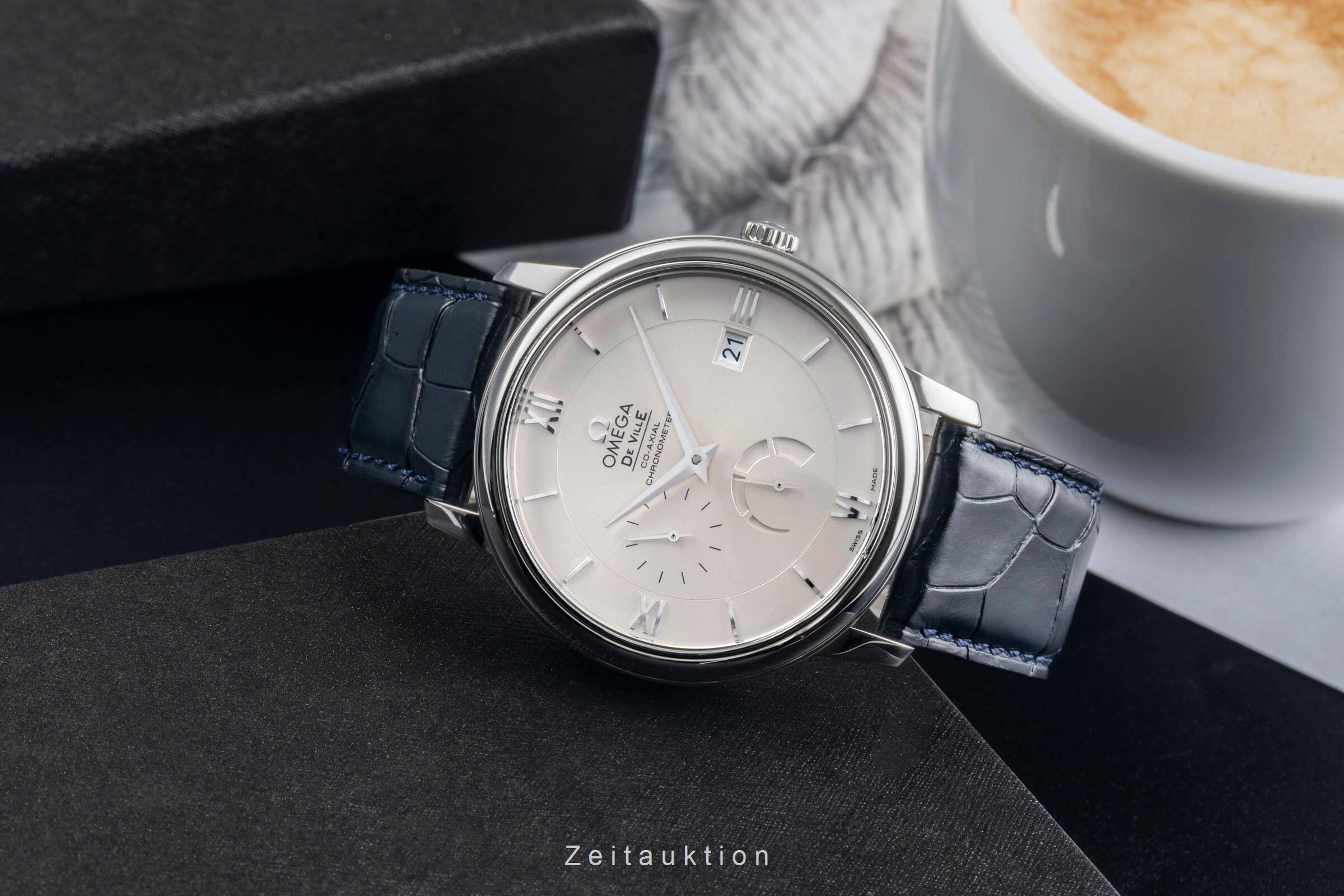 Omega De Ville steel automatic men's watch 424.13.40.21.02.001 LP: 6200EUR  [2500563] - Image 3