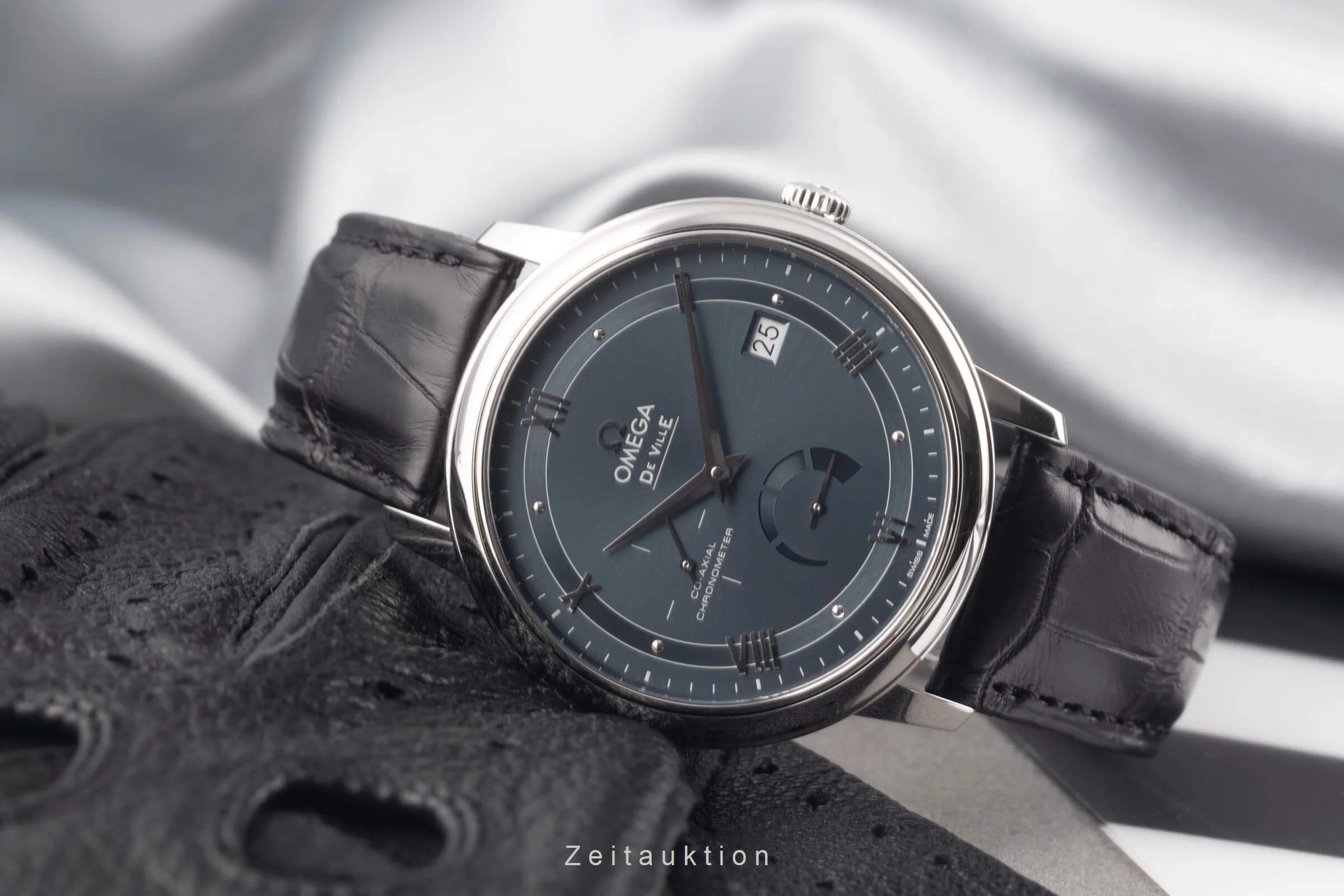Omega De Ville steel automatic men's watch 424.13.40.21.03.002 LP: 6200EUR  [2501343] - Image 3