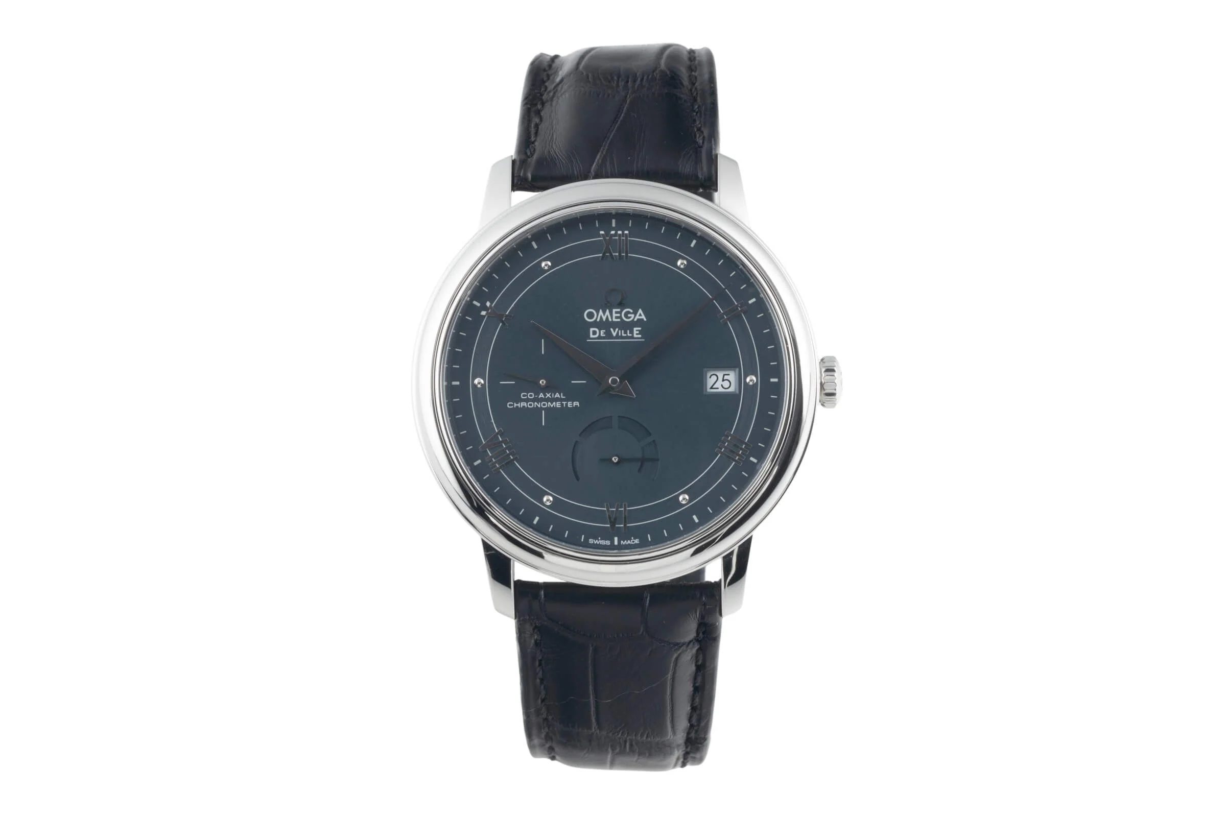 Omega De Ville steel automatic men's watch 424.13.40.21.03.002 LP: 6200EUR  [2501343] - Image 5