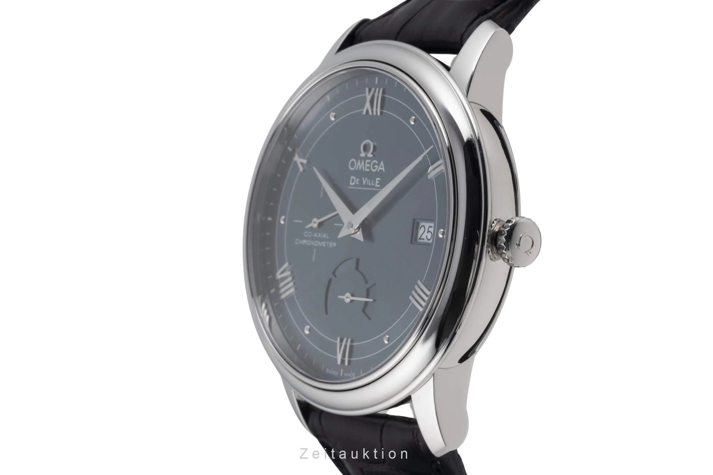 Omega De Ville steel automatic men's watch 424.13.40.21.03.002 LP: 6200EUR  [2501343] - Image 7