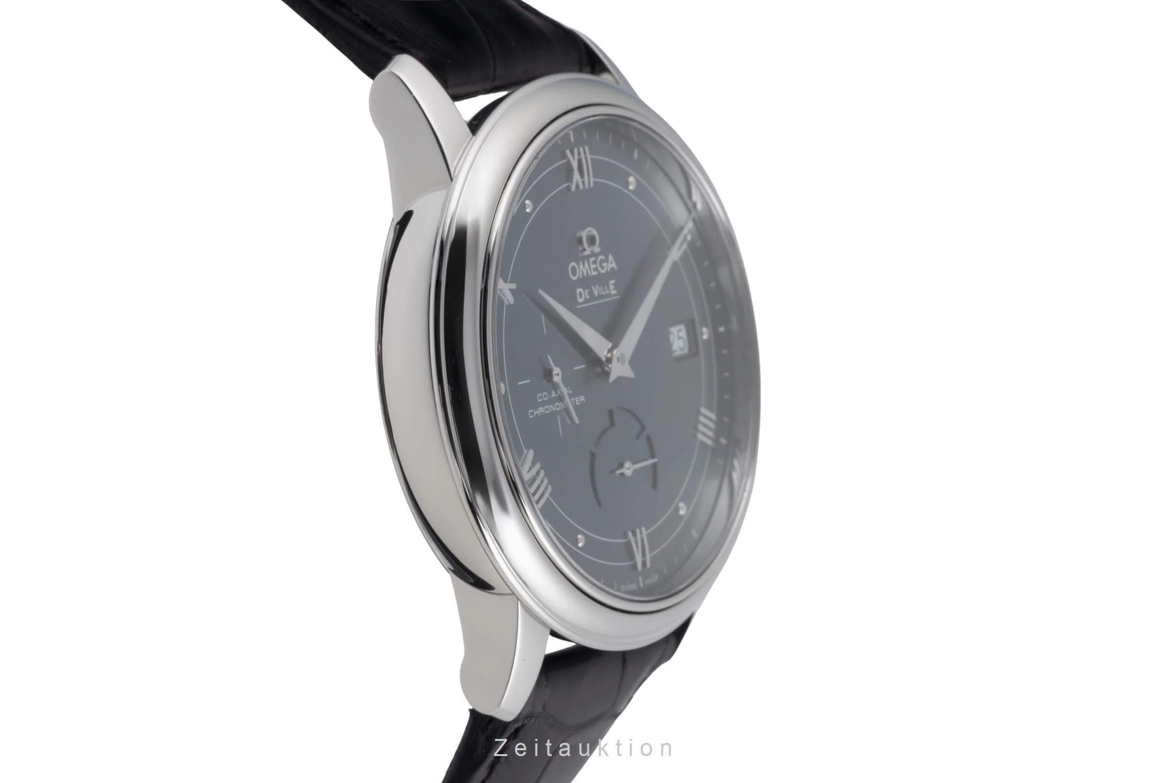 Omega De Ville steel automatic men's watch 424.13.40.21.03.002 LP: 6200EUR  [2501343] - Image 8