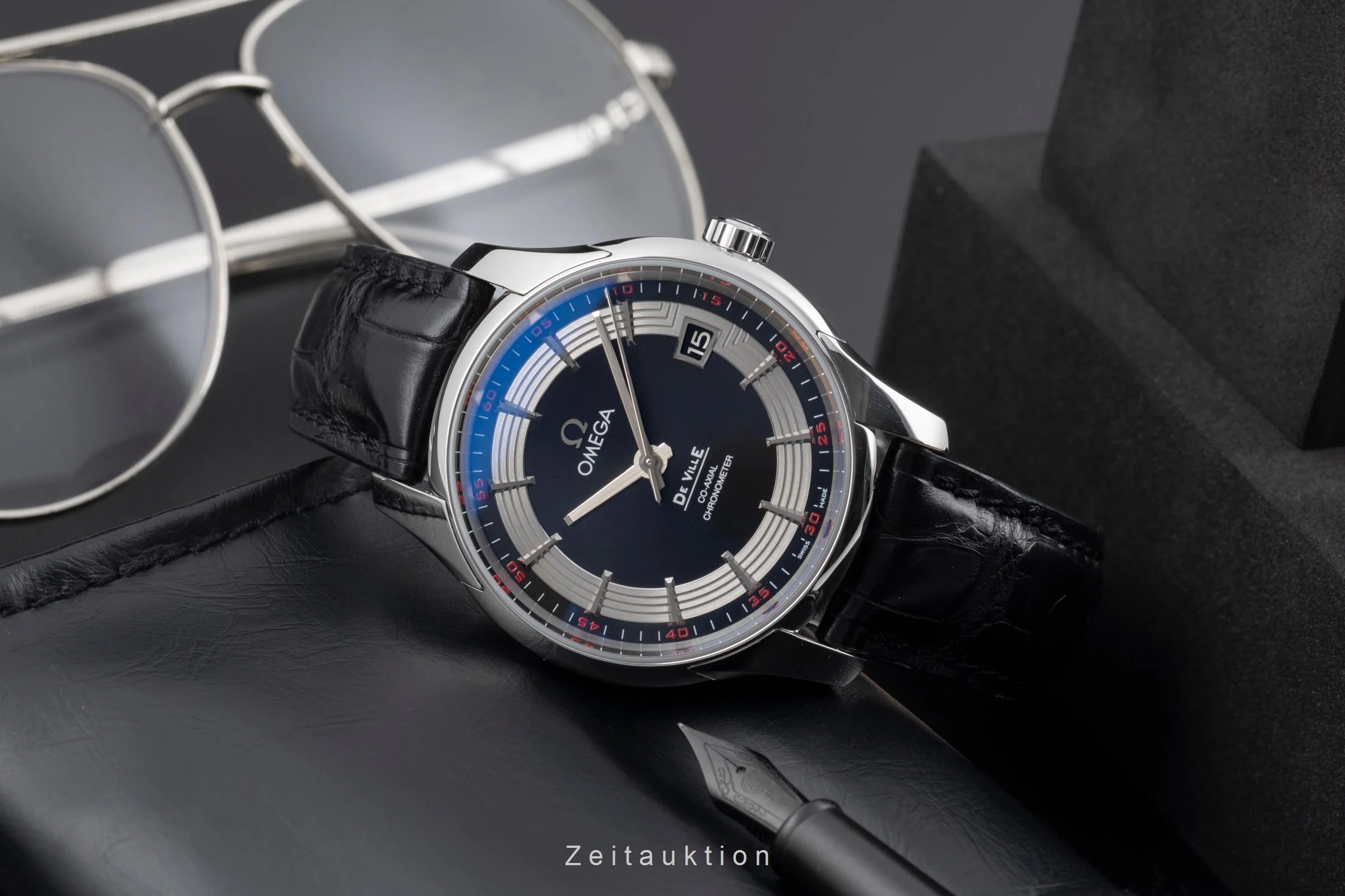 Omega De Ville steel automatic men's watch 431.30.41.21.01.001  [2504788] - Image 3