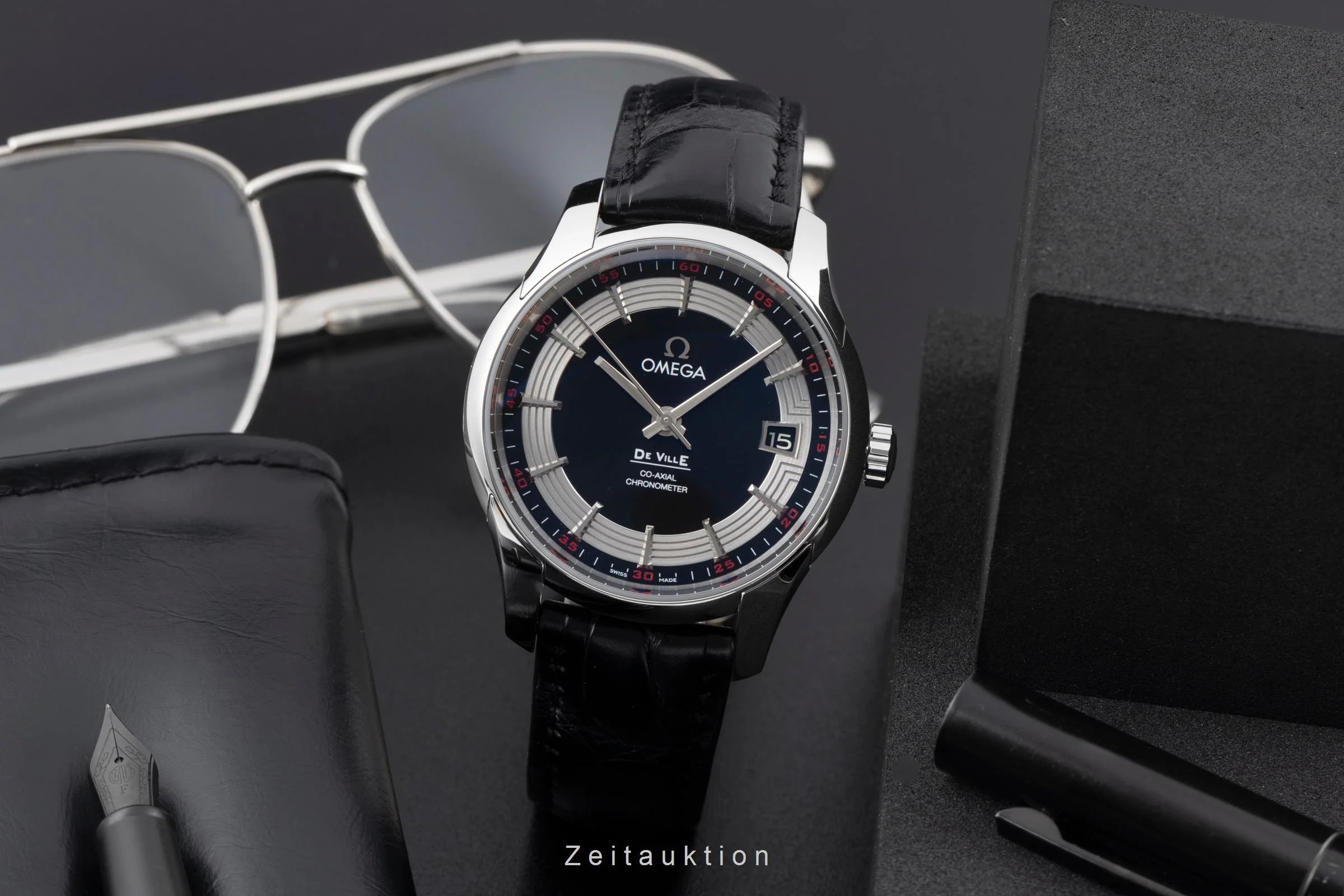 Omega De Ville steel automatic men's watch 431.30.41.21.01.001  [2504788] - Image 4