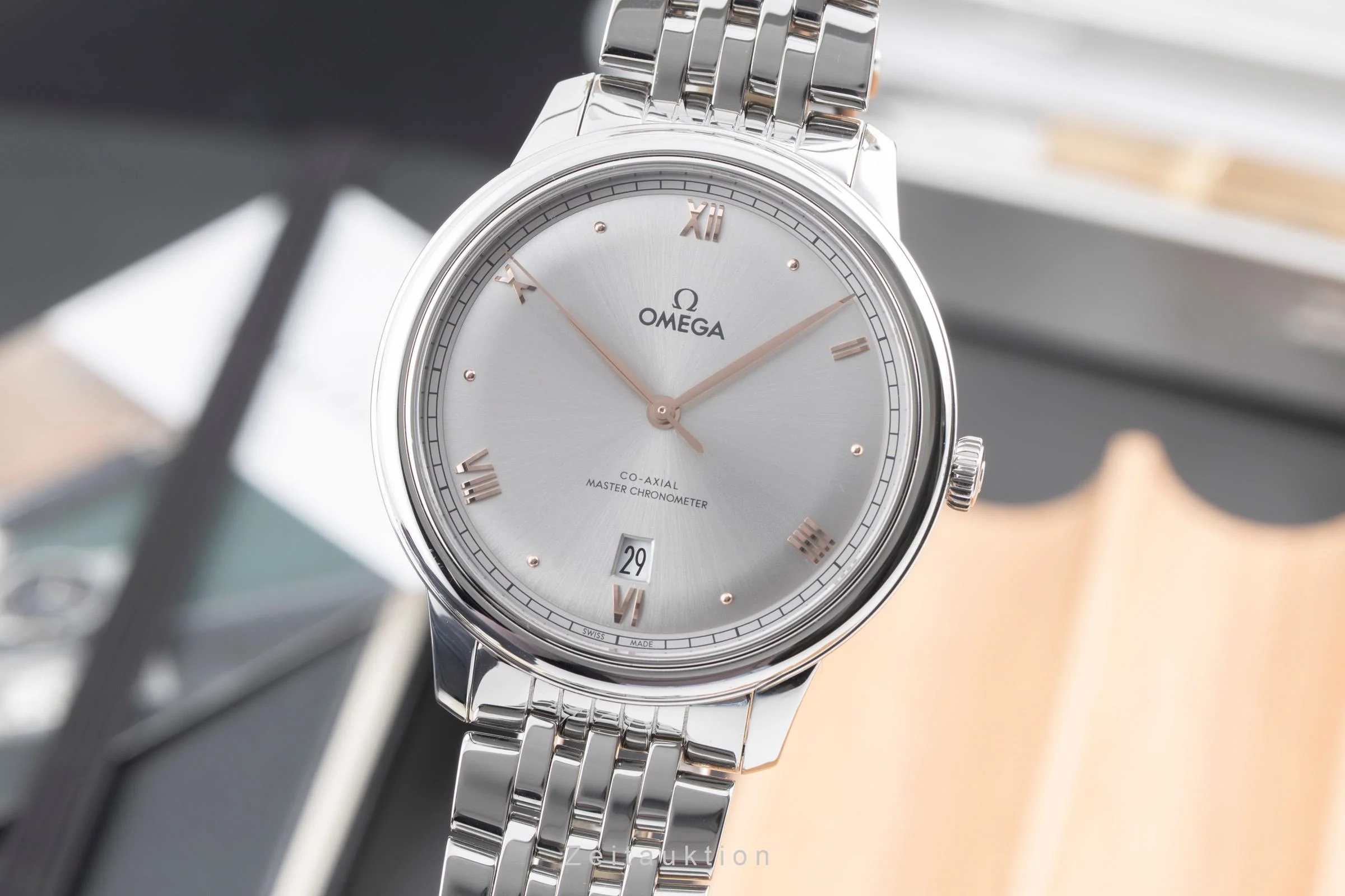 Omega De Ville steel automatic men's watch 434.10.40.20.06.001 LP: 5300EUR  [2600404] - Image 2