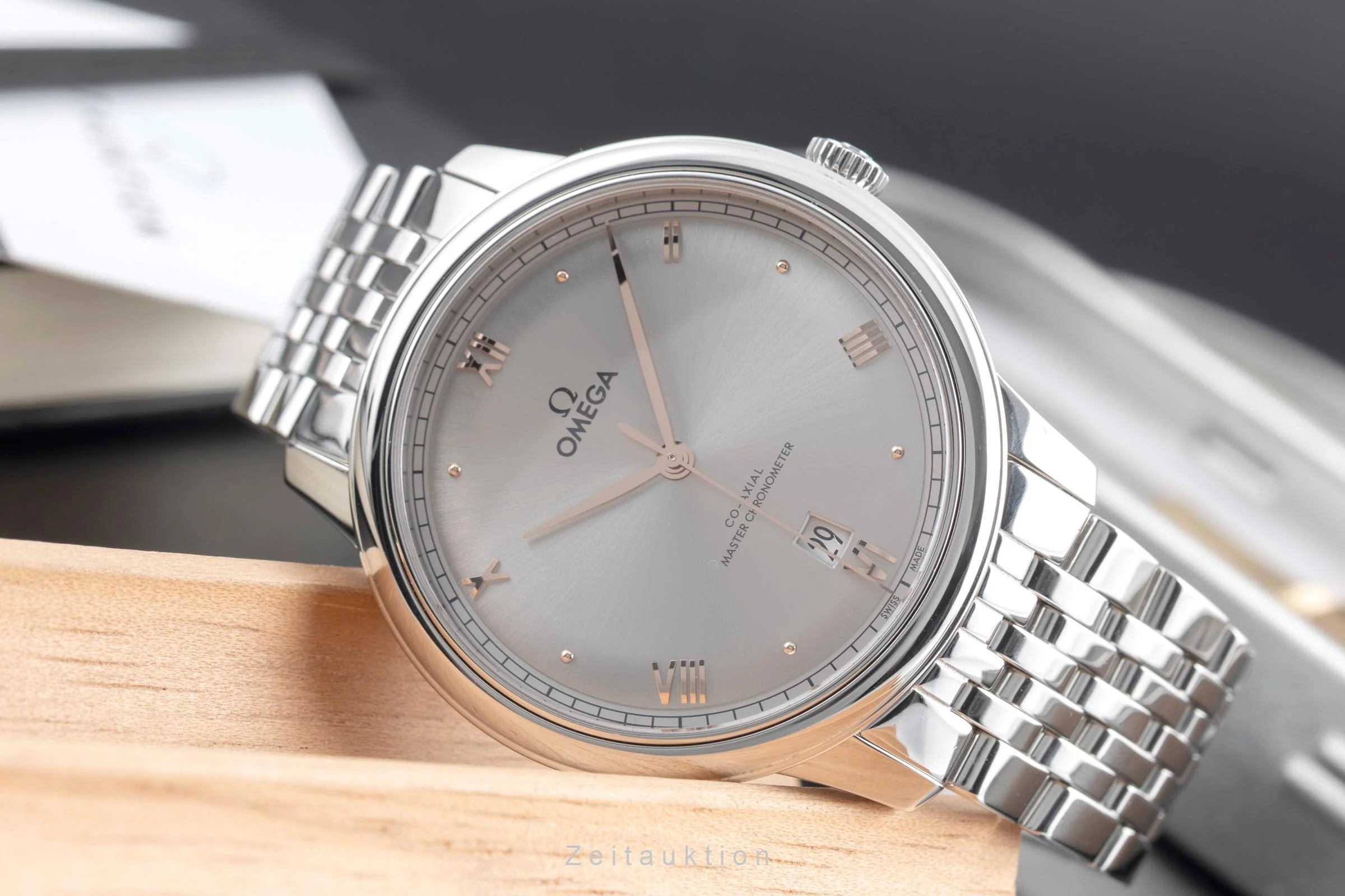 Omega De Ville steel automatic men's watch 434.10.40.20.06.001 LP: 5300EUR  [2600404] - Image 3