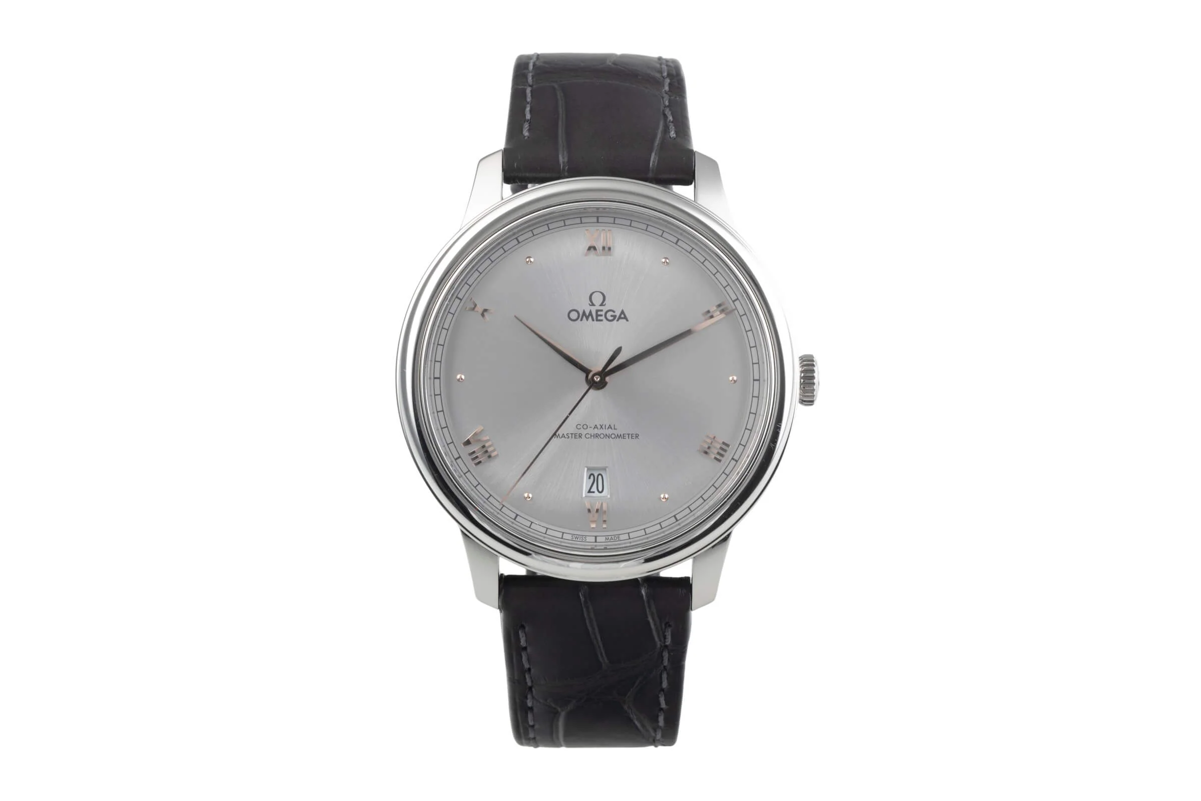 Omega De Ville steel automatic men's watch 434.13.40.20.06.001 LP: 5000EUR  [2500863] - Image 5