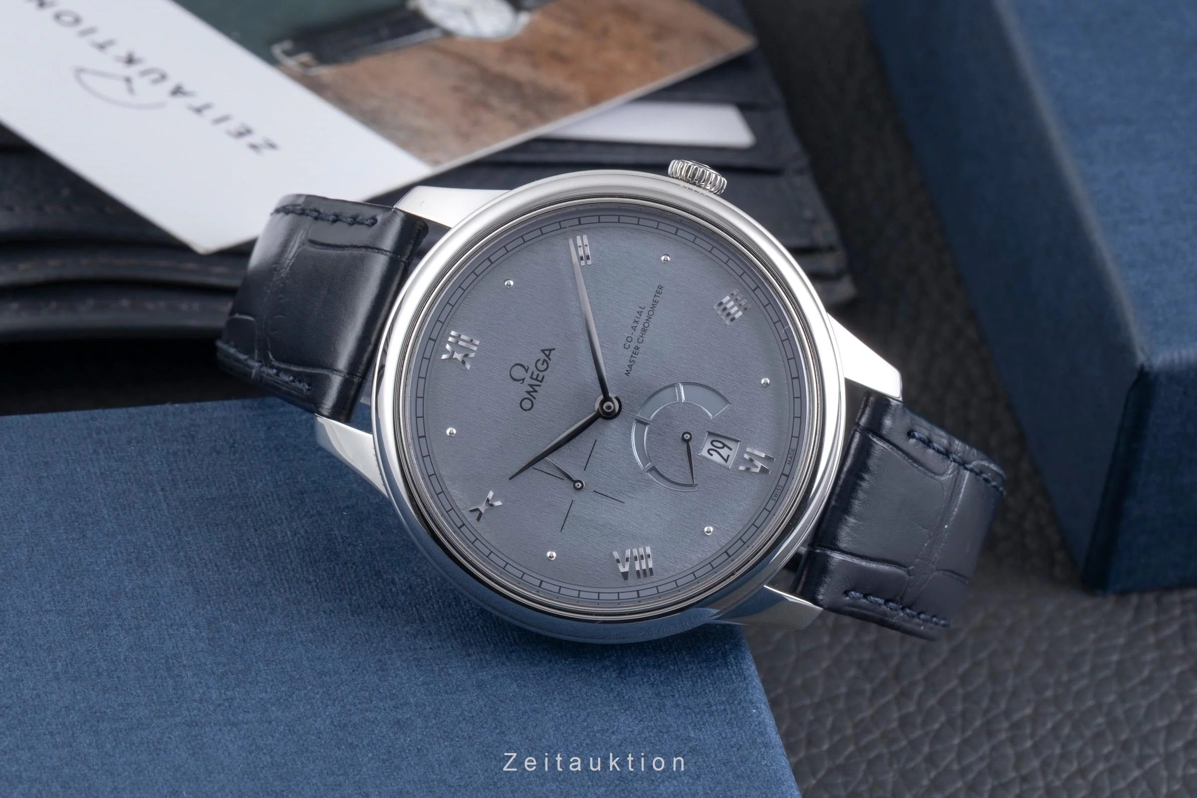 Omega De Ville steel automatic men's watch 434.13.41.21.03.001 LP: 6200EUR  [2600851] - Image 3