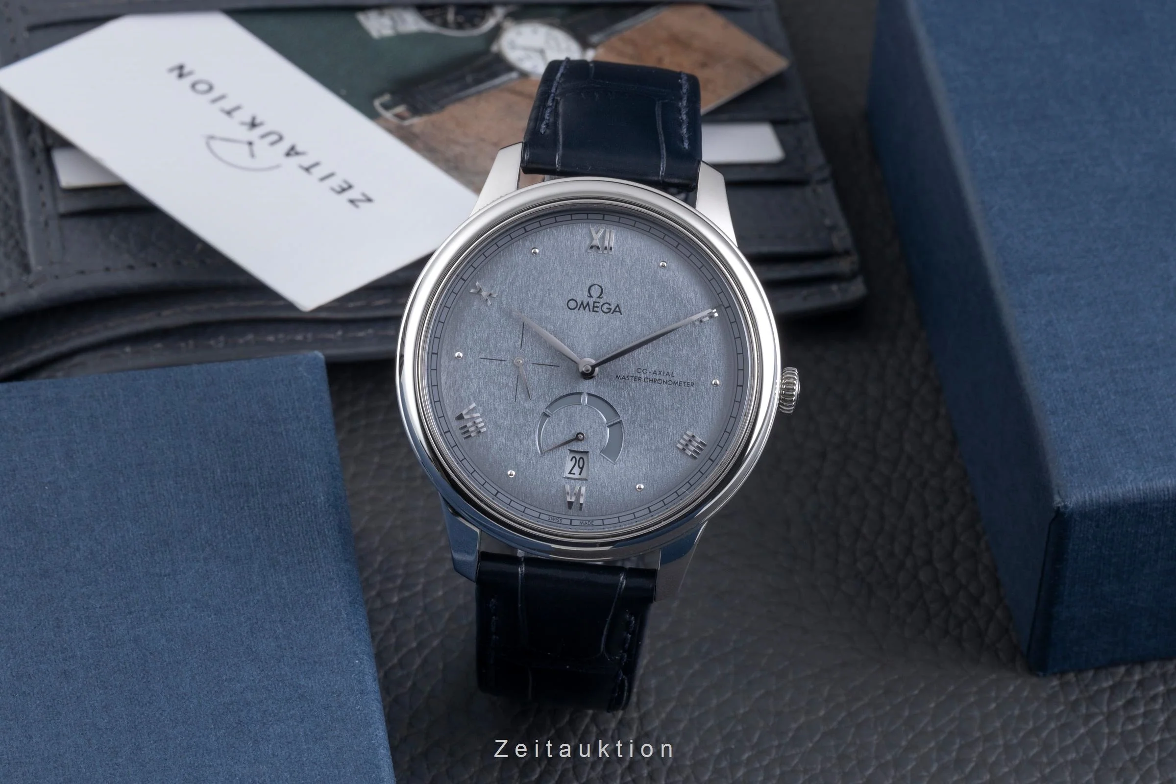Omega De Ville steel automatic men's watch 434.13.41.21.03.001 LP: 6200EUR  [2600851] - Image 4