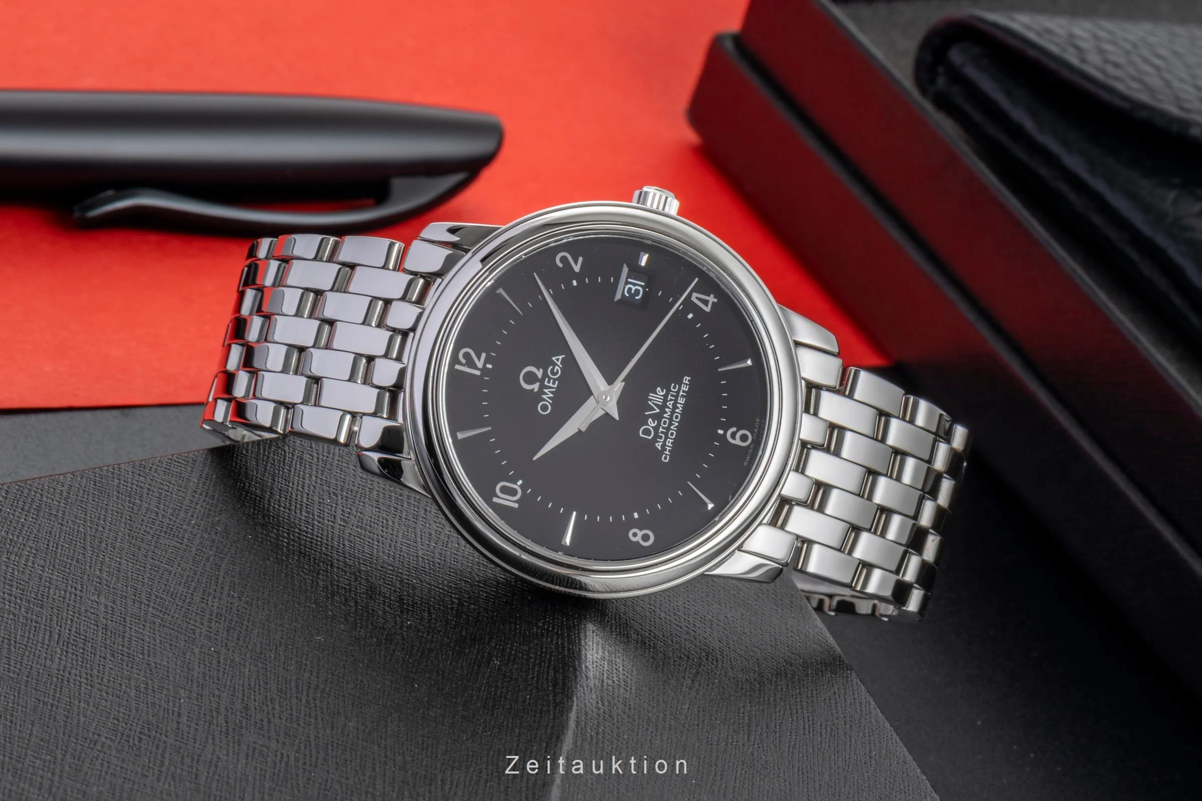 Omega De Ville steel automatic men's watch 4500.50.00  [2506516] - Image 3