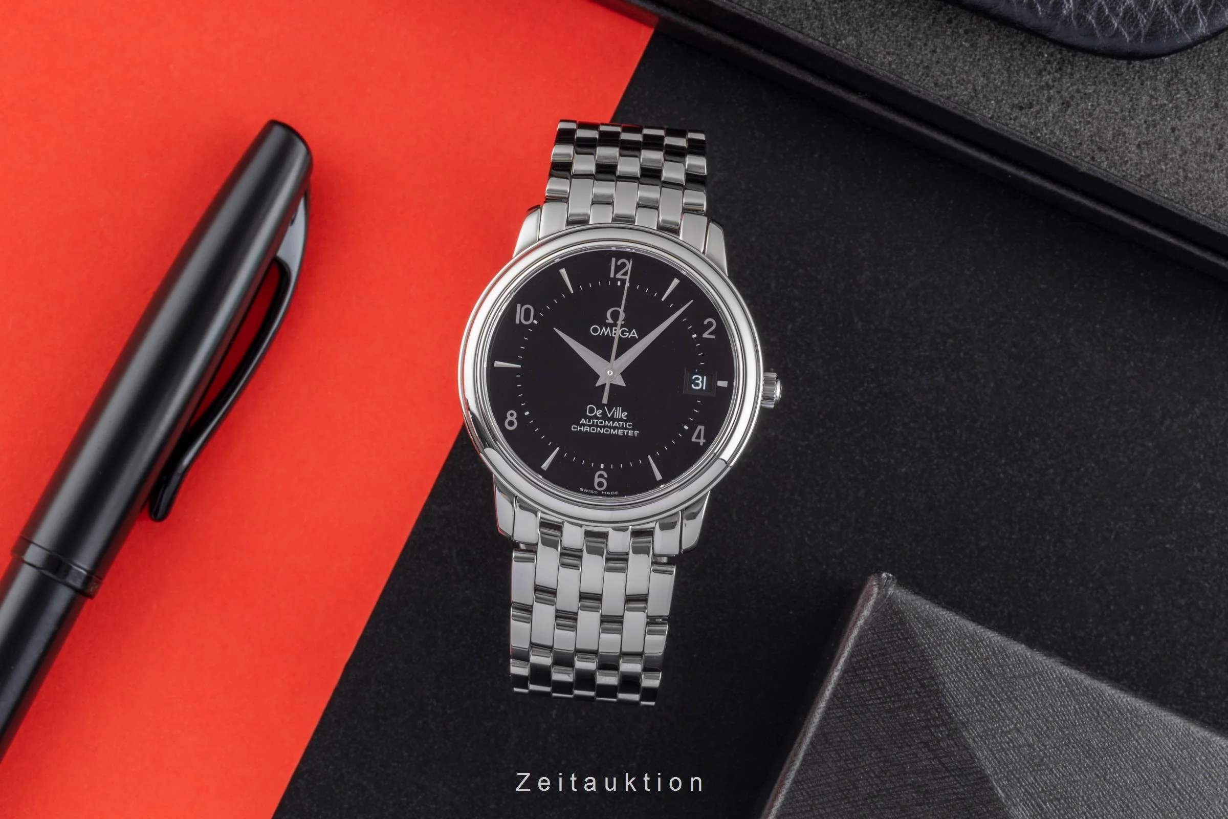 Omega De Ville steel automatic men's watch 4500.50.00  [2506516] - Image 4