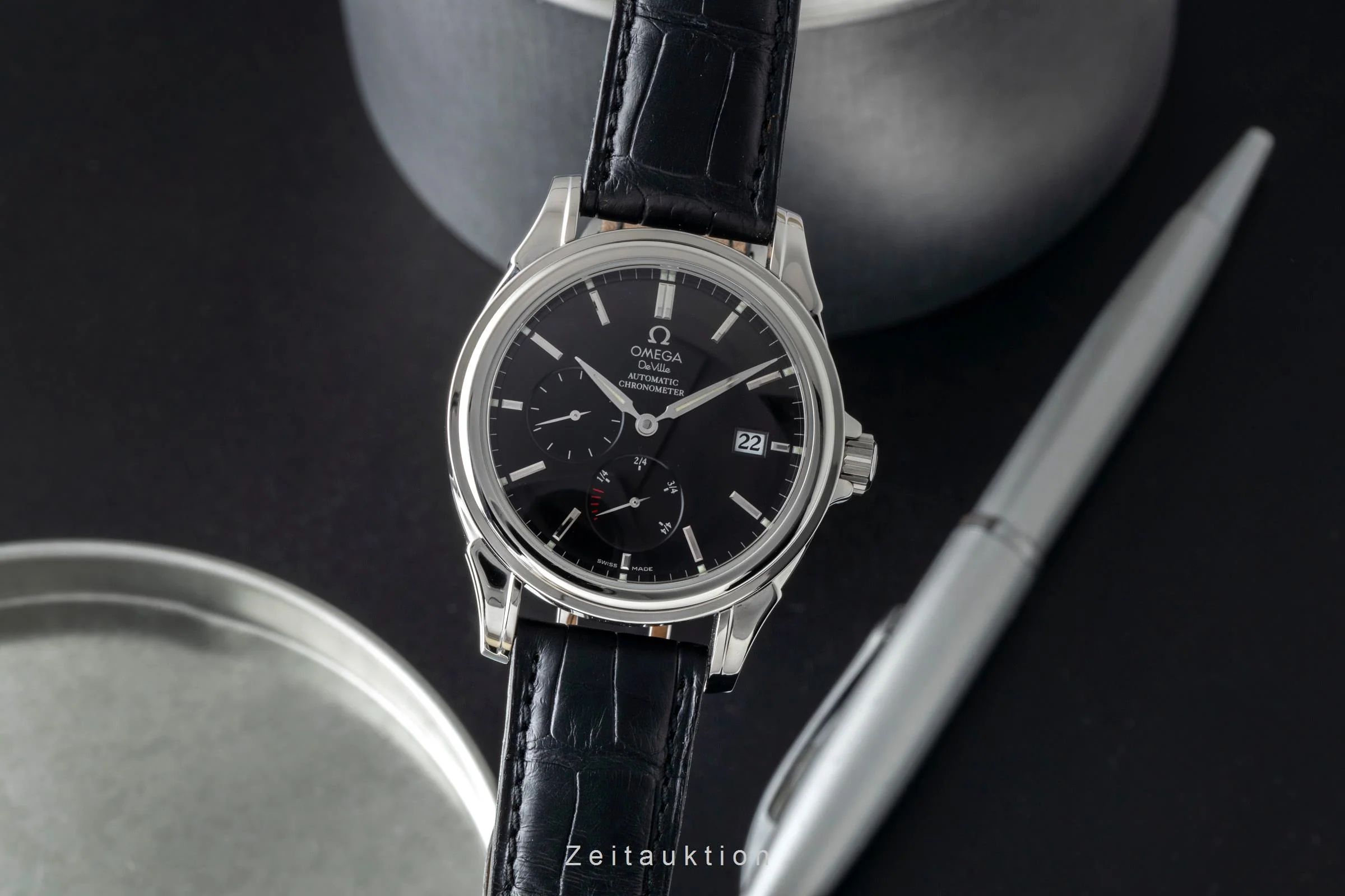 Omega De Ville steel automatic men's watch 4832.50.31  [2506541] - Image 2