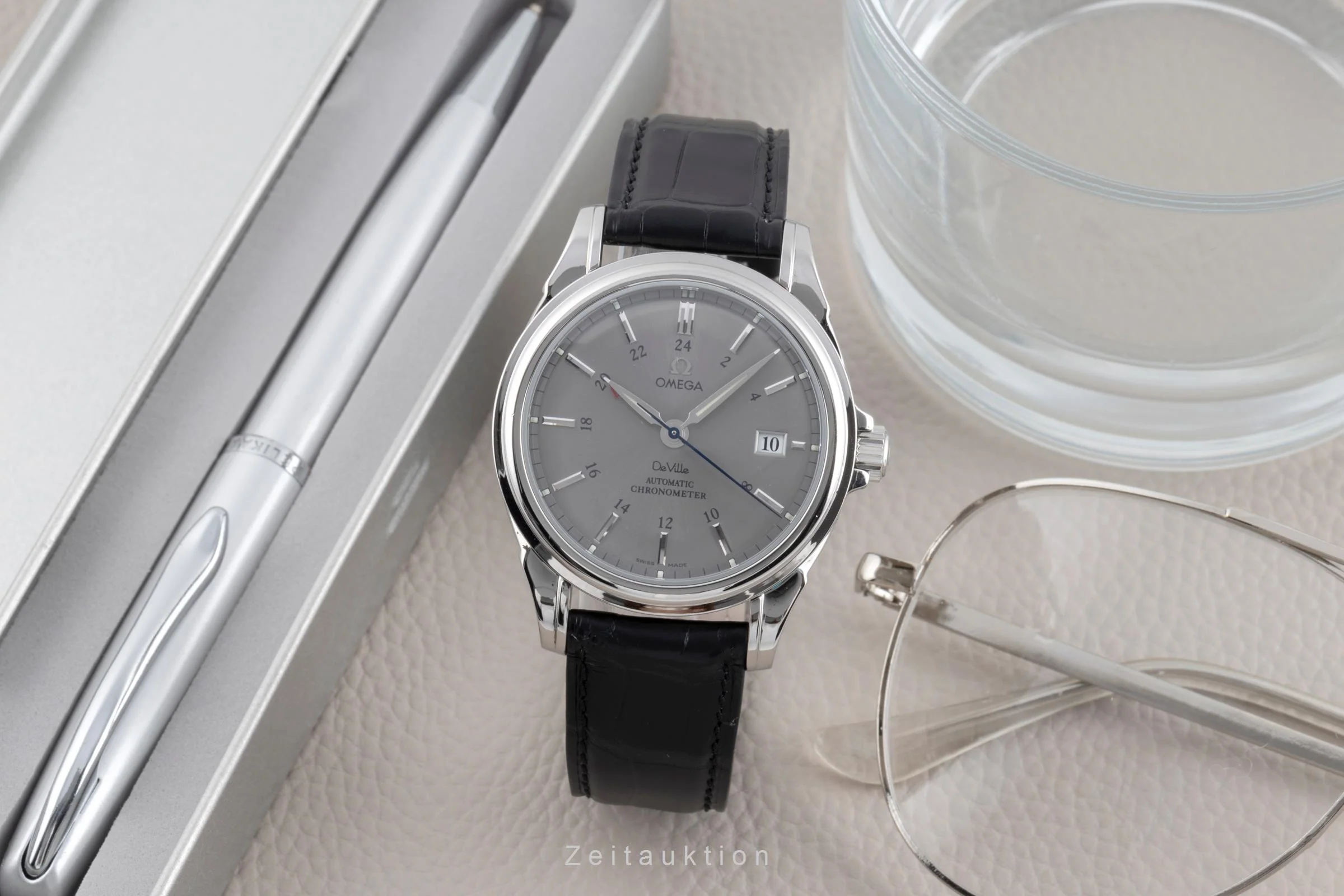 Omega De Ville steel automatic men's watch 4833.40.00  [2502803] - Image 4
