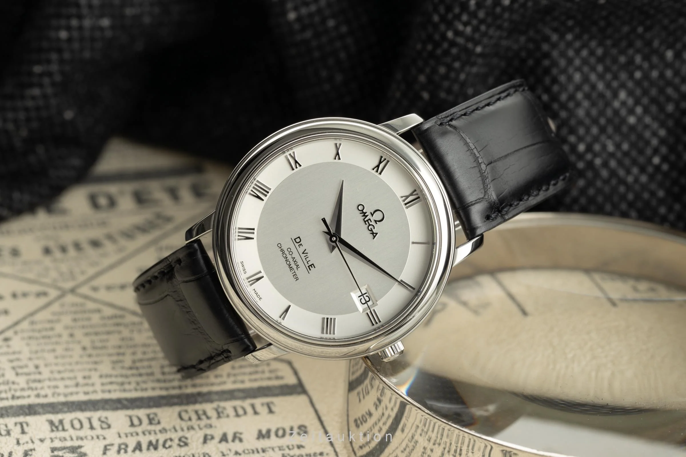 Omega De Ville steel automatic men's watch 4875.31.01, 168.1057 LP: 2400EUR  [2201161] - Image 2