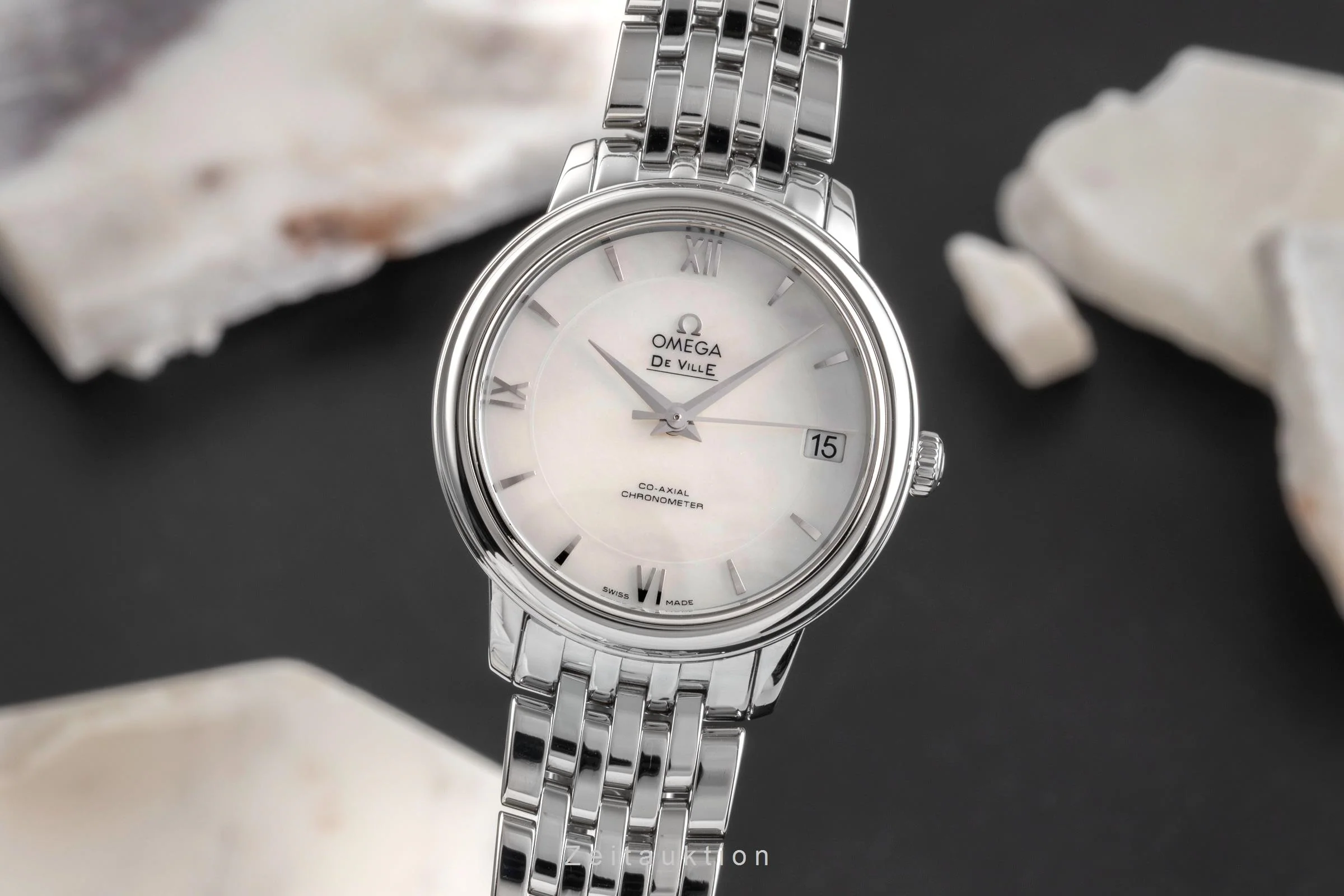 Omega De Ville steel automatic women's watch 424.10.33.20.05.001  [2504272] - Image 2