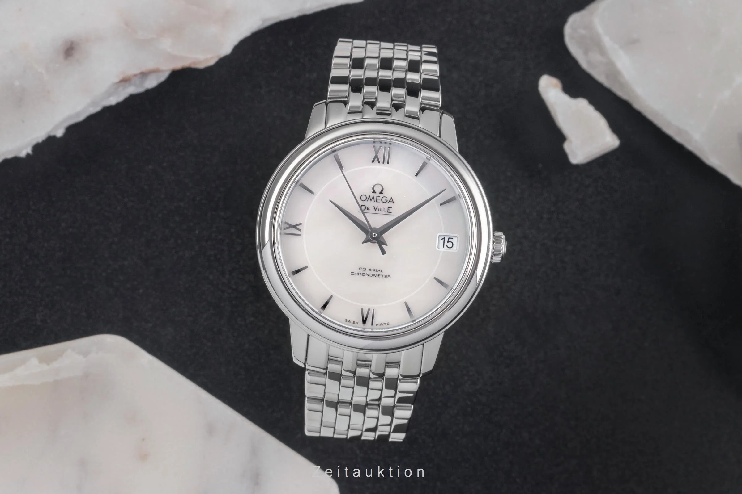 Omega De Ville steel automatic women's watch 424.10.33.20.05.001  [2504272] - Image 4