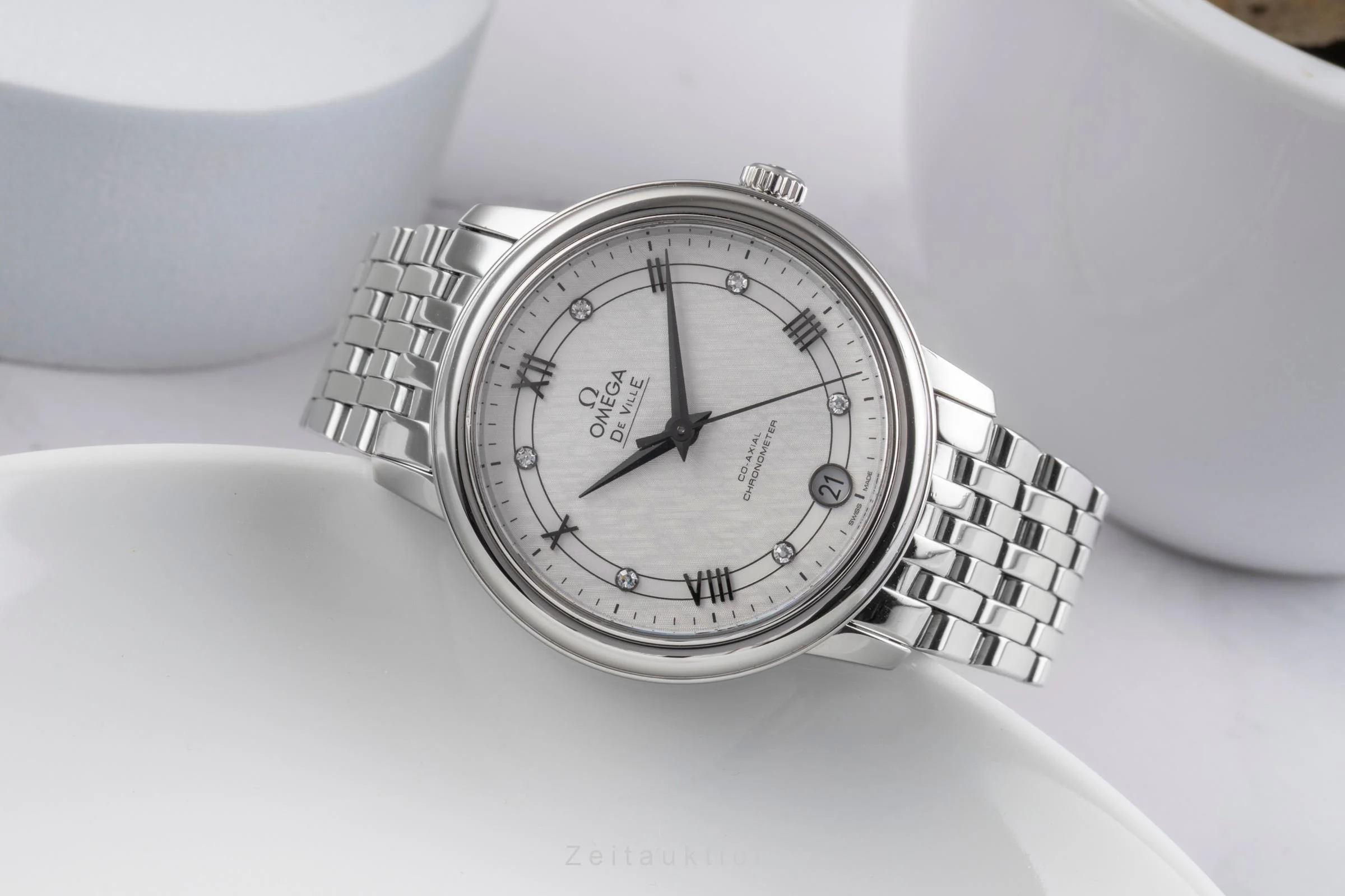Omega De Ville steel automatic women's watch 424.10.33.20.52.002  [2504891] - Image 3
