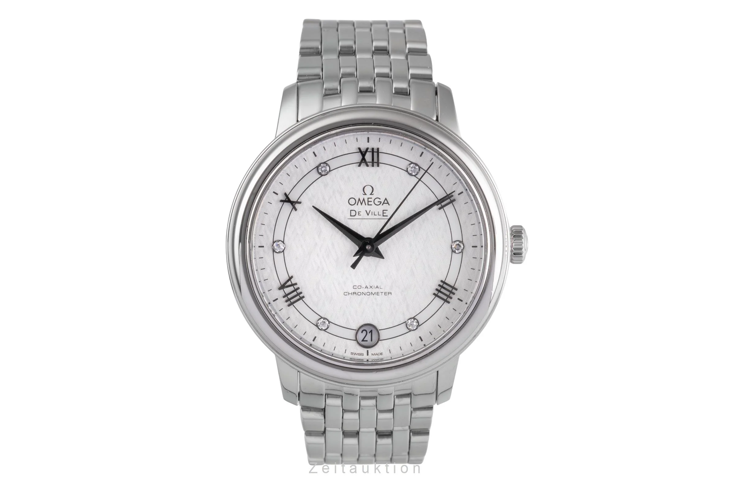 Omega De Ville steel automatic women's watch 424.10.33.20.52.002  [2504891] - Image 5