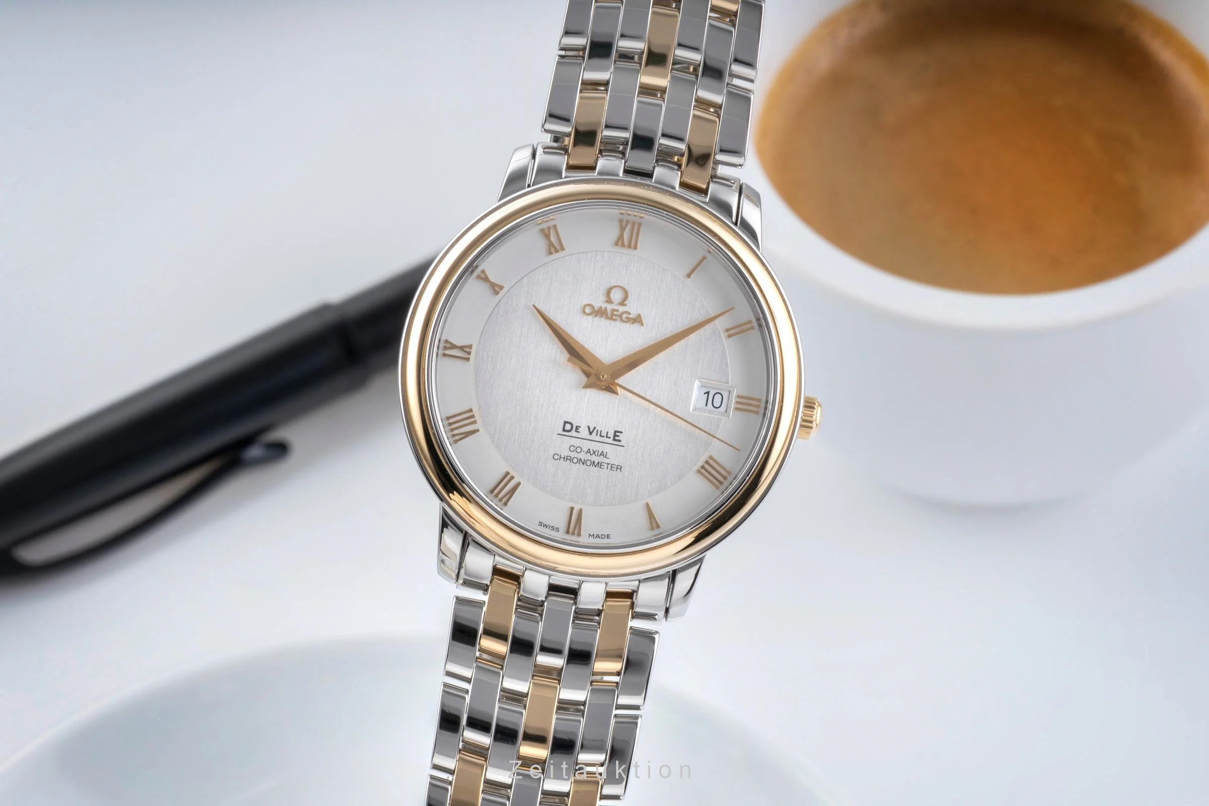 Omega De Ville steel / gold automatic men's watch 4374.31.00  [2505812] - Image 2