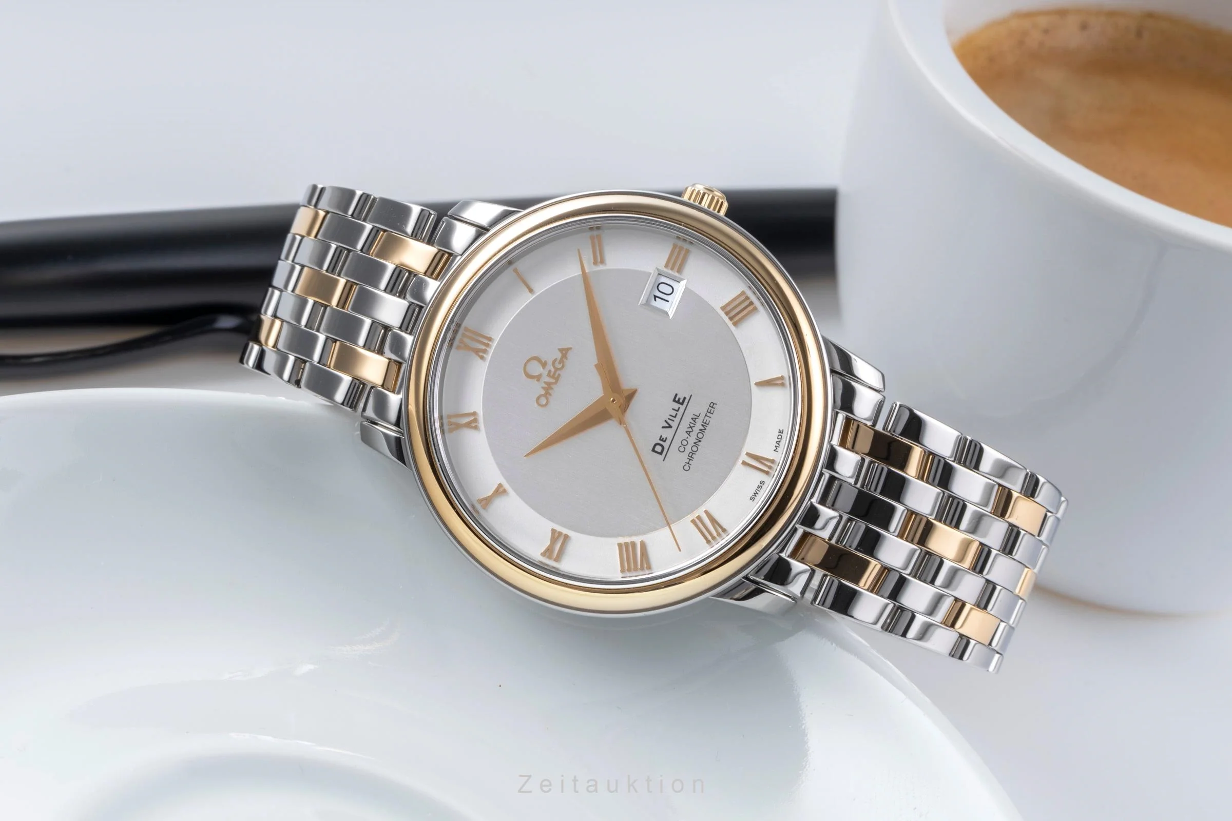 Omega De Ville steel / gold automatic men's watch 4374.31.00  [2505812] - Image 3
