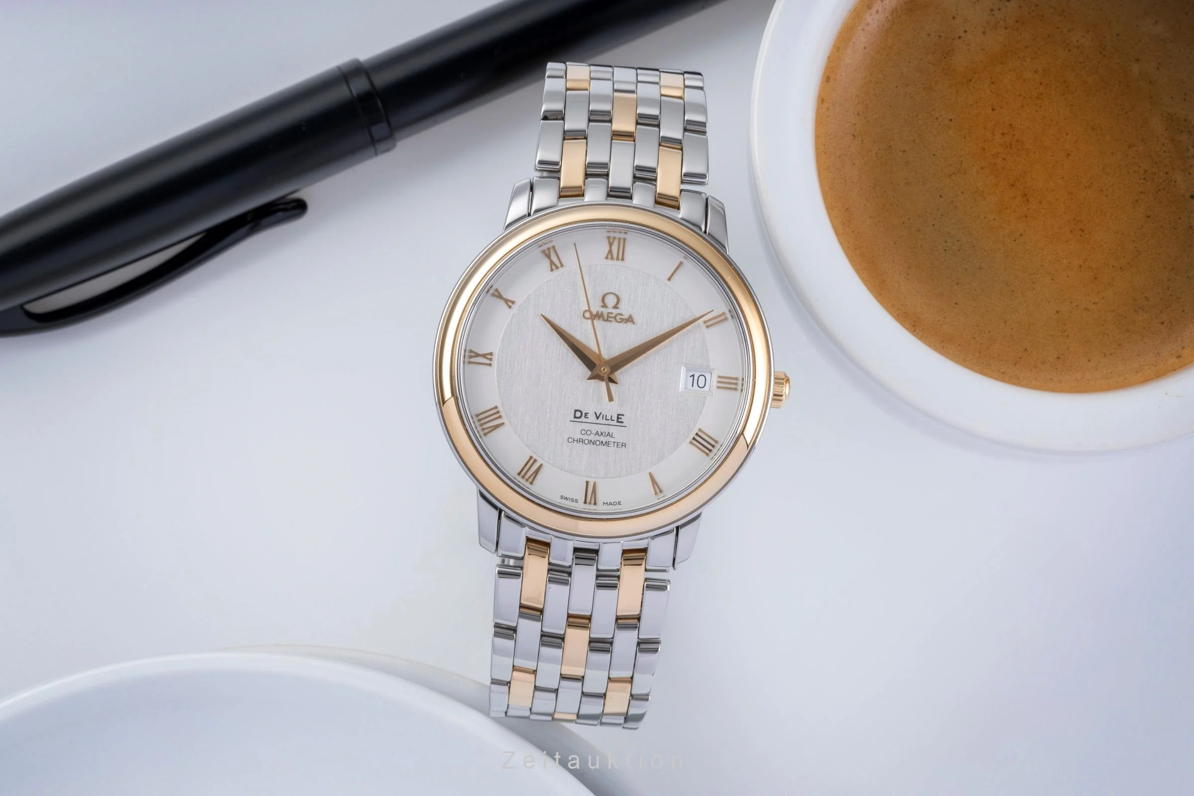 Omega De Ville steel / gold automatic men's watch 4374.31.00  [2505812] - Image 4