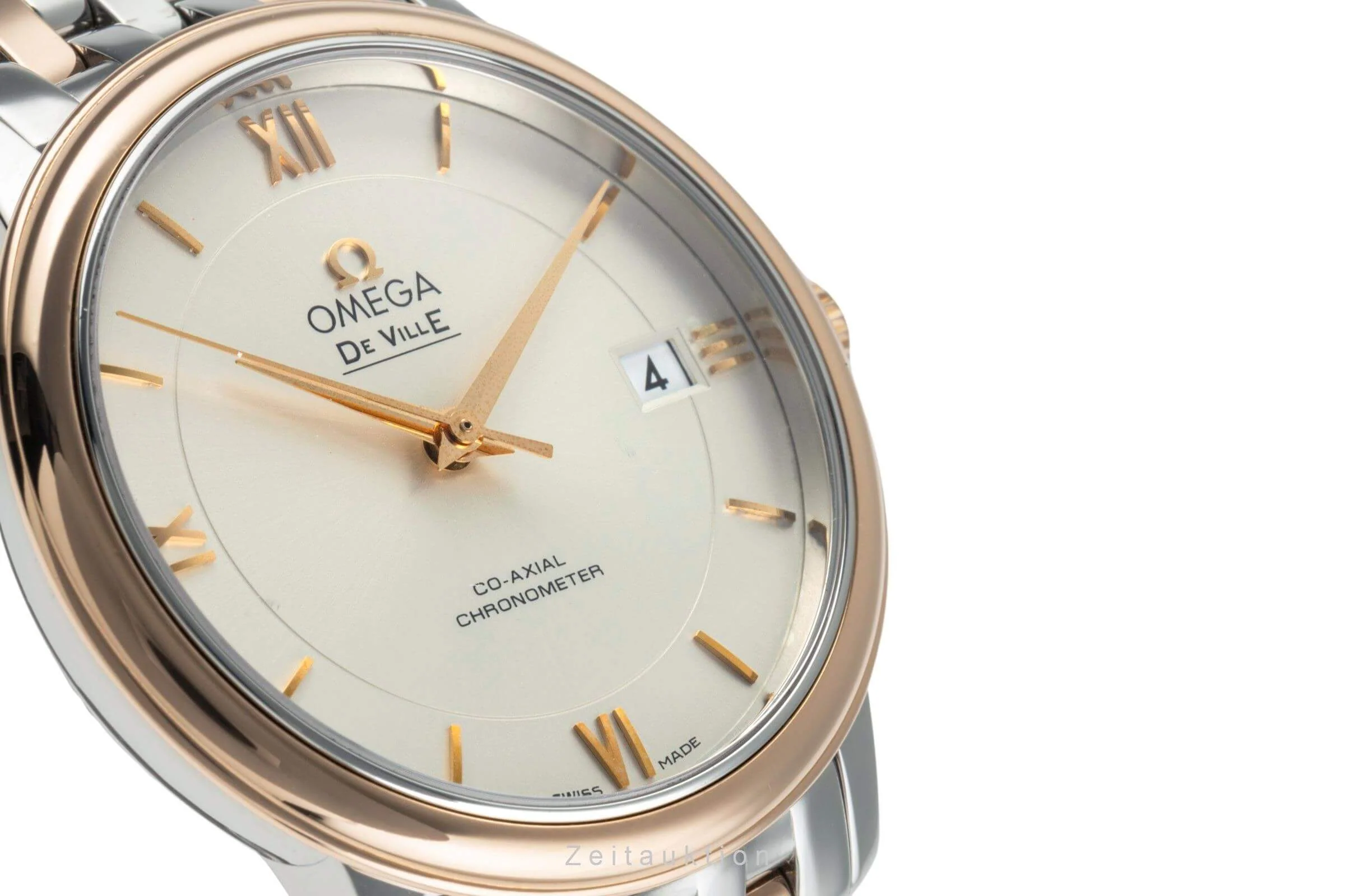 Omega De Ville steel / gold automatic unisex 424.20.37.20.02.002 LP: 9900EUR  [2402962] - Image 14